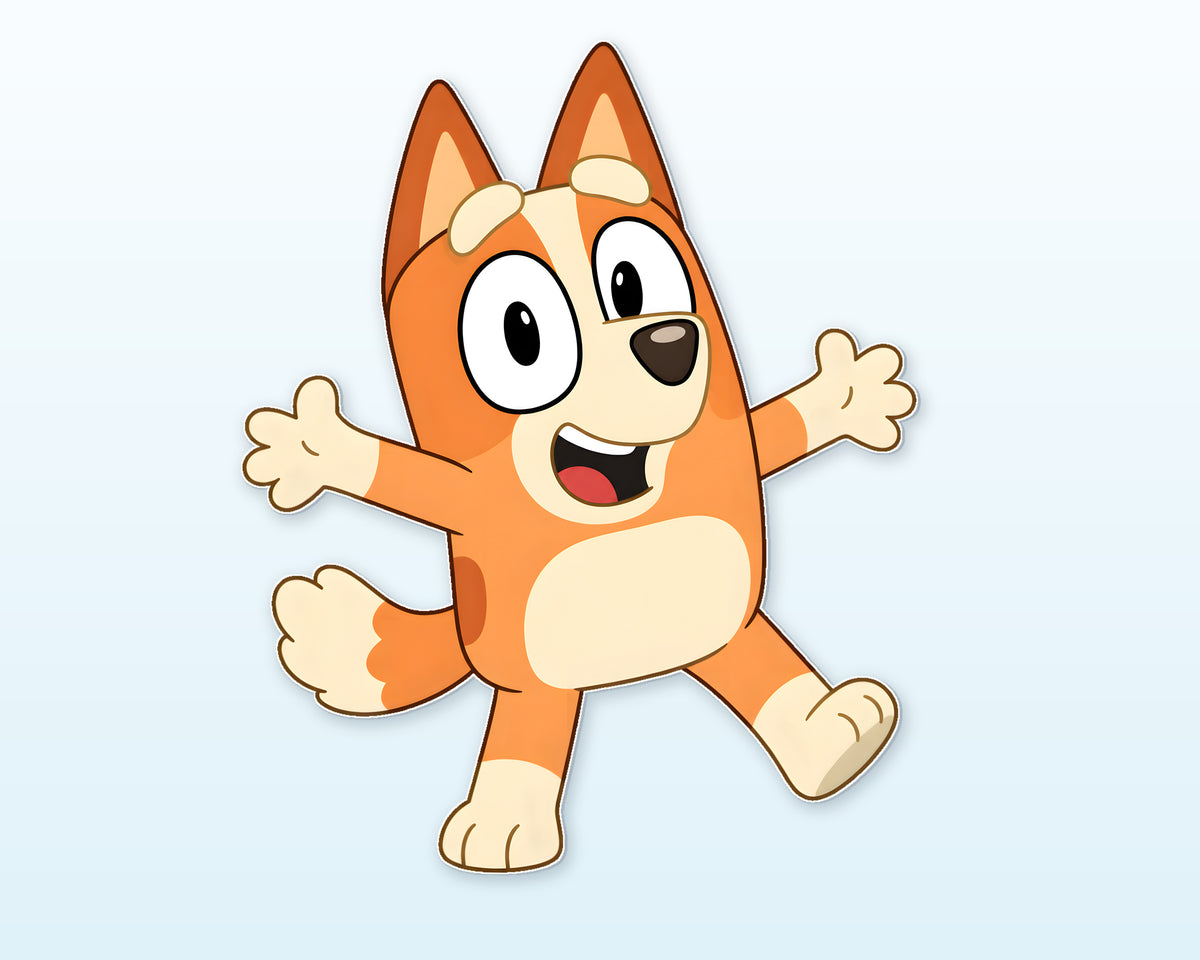 Bluey Theme Cutout BLY-03 - showcase
