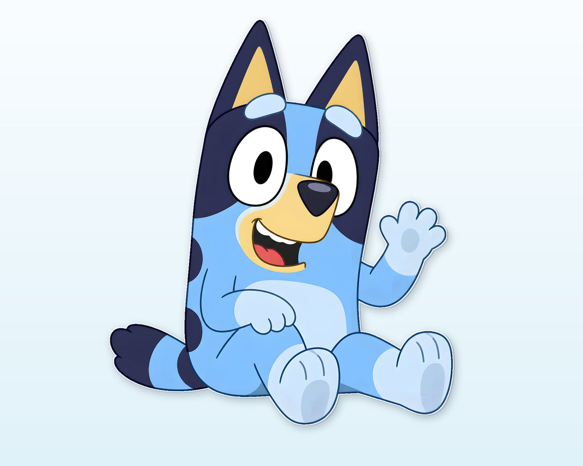 Bluey Theme Cutout BLY-04 - showcase