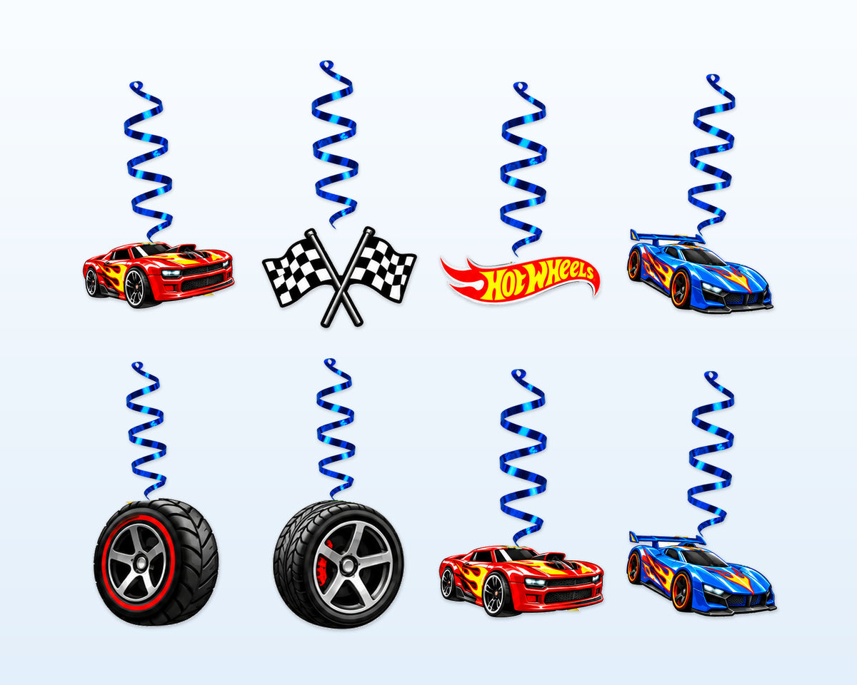 Hot Wheels Theme Swirls - showcase
