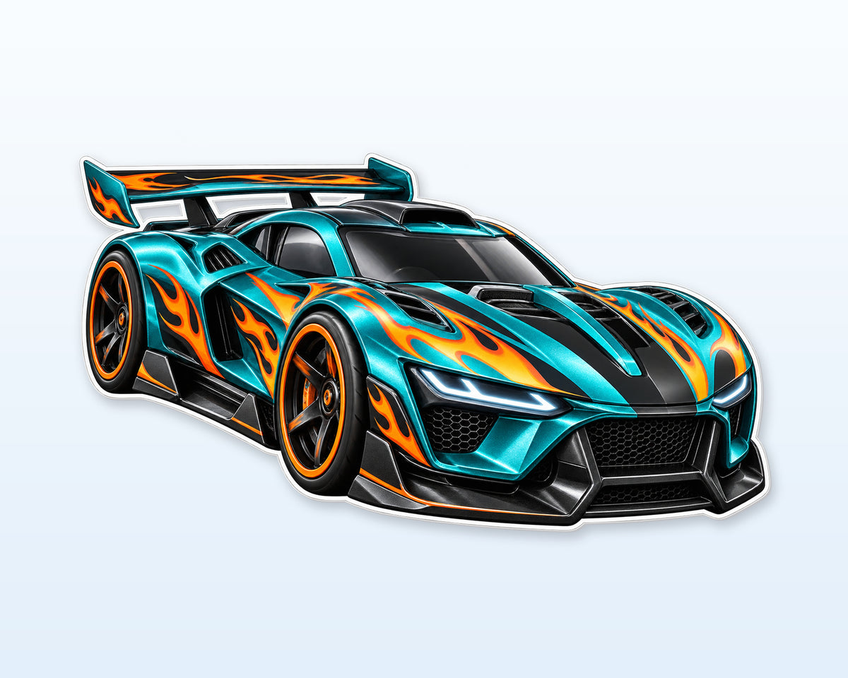 Hot Wheels Theme Cutout HWL-05 - showcase
