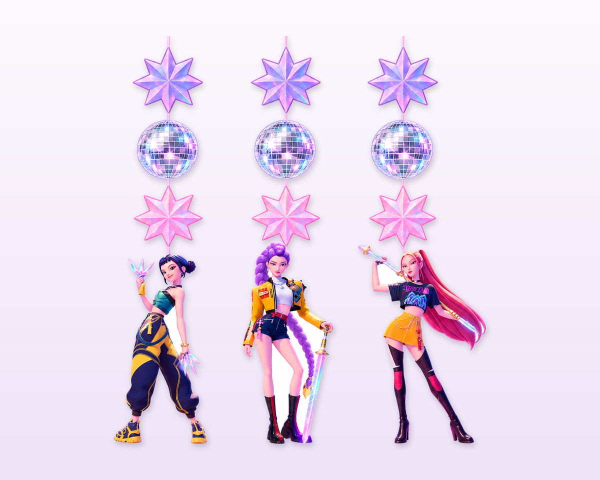 K-Pop Demon Hunters Theme Dangler - showcase