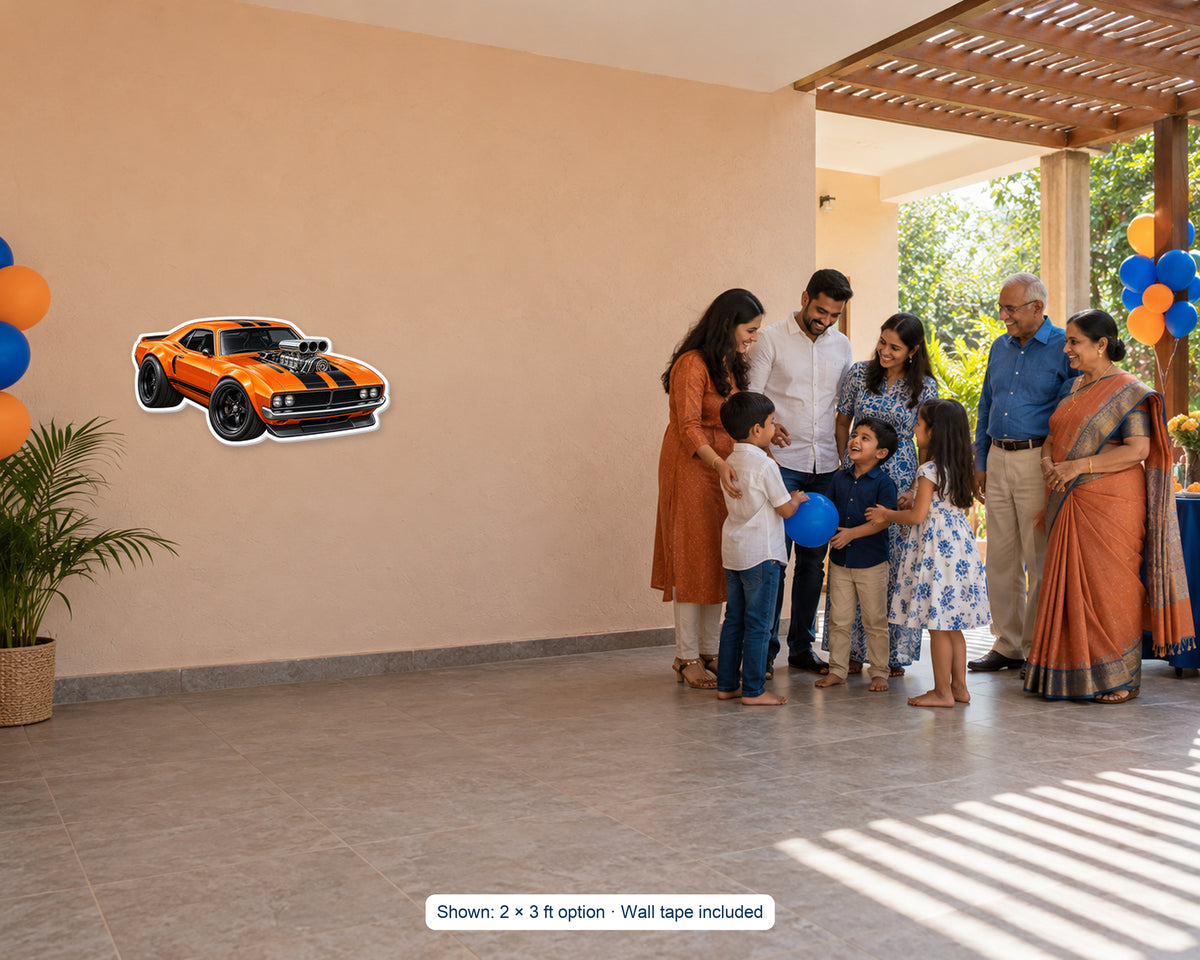 Hot Wheels Theme Cutout HWL-10 - in use