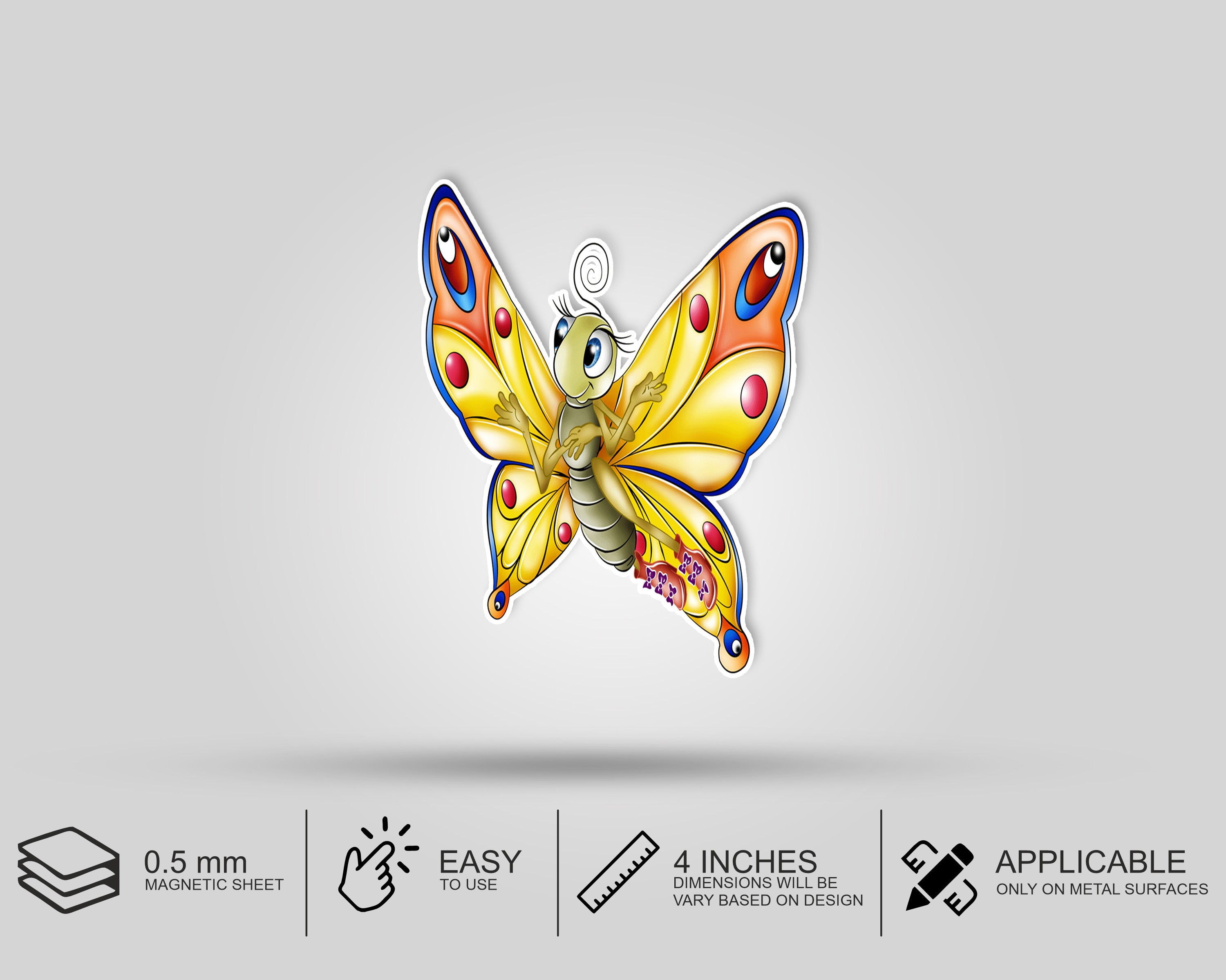 Butterfly theme Mini Magnetic Return Gift Pack