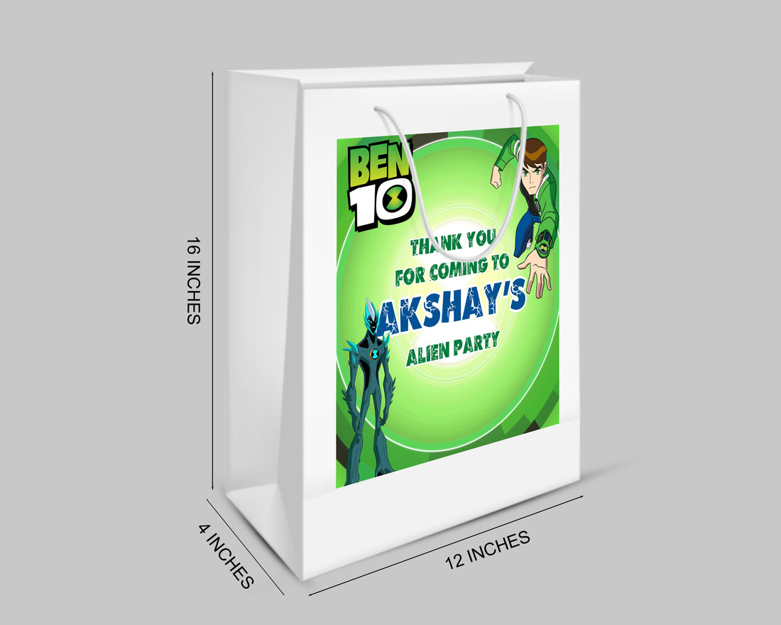 Ben 10 Theme Oversized Return Gift Bag
