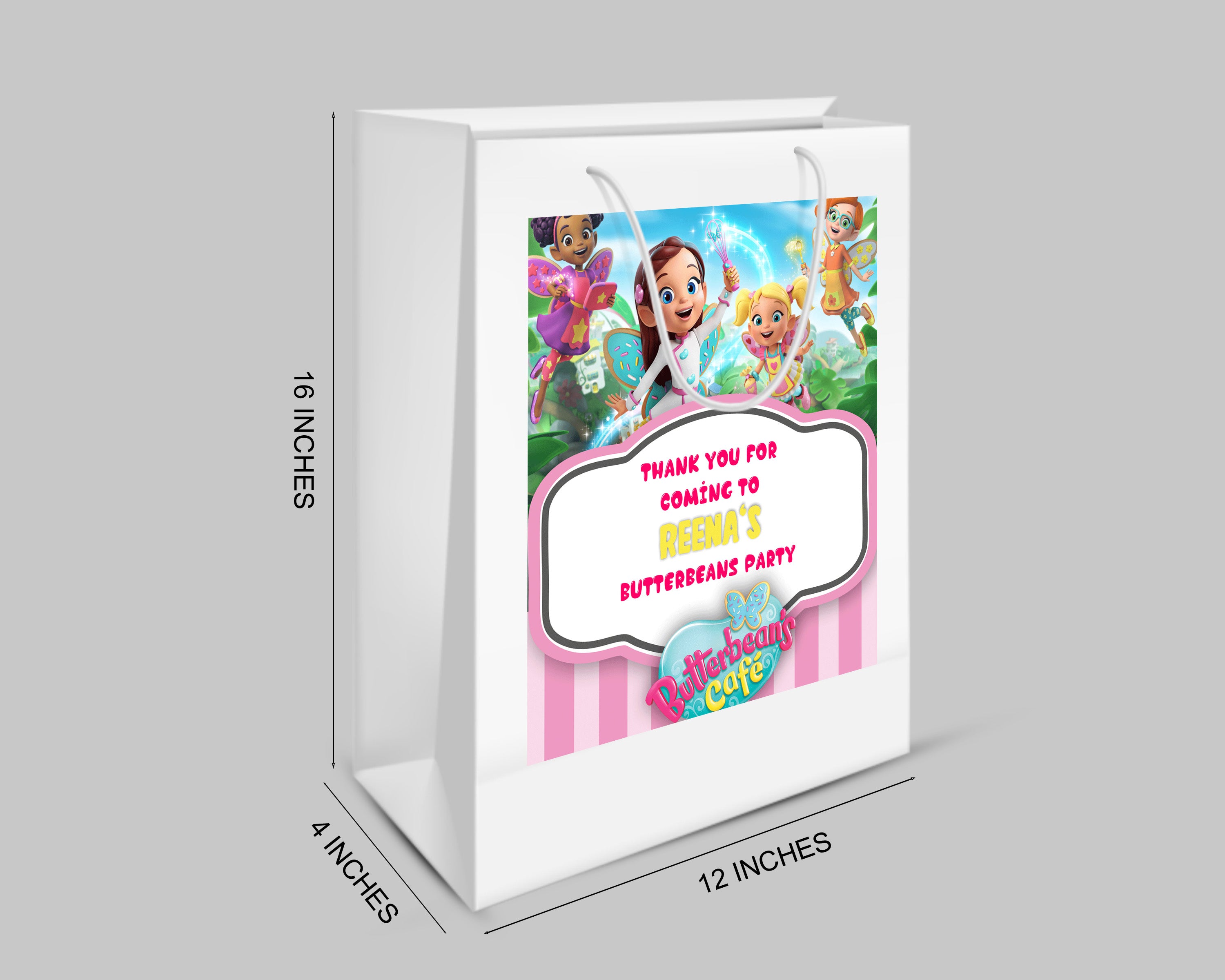 Butter Beans Theme Oversized Return Gift Bag - image 2 of 5 | Party Supplies India