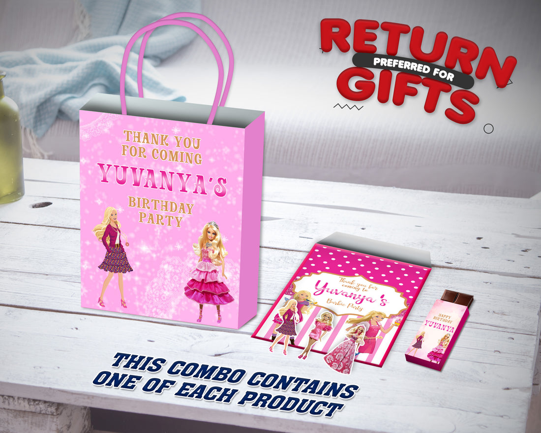 PSI Barbie Theme Return Gift Combo
