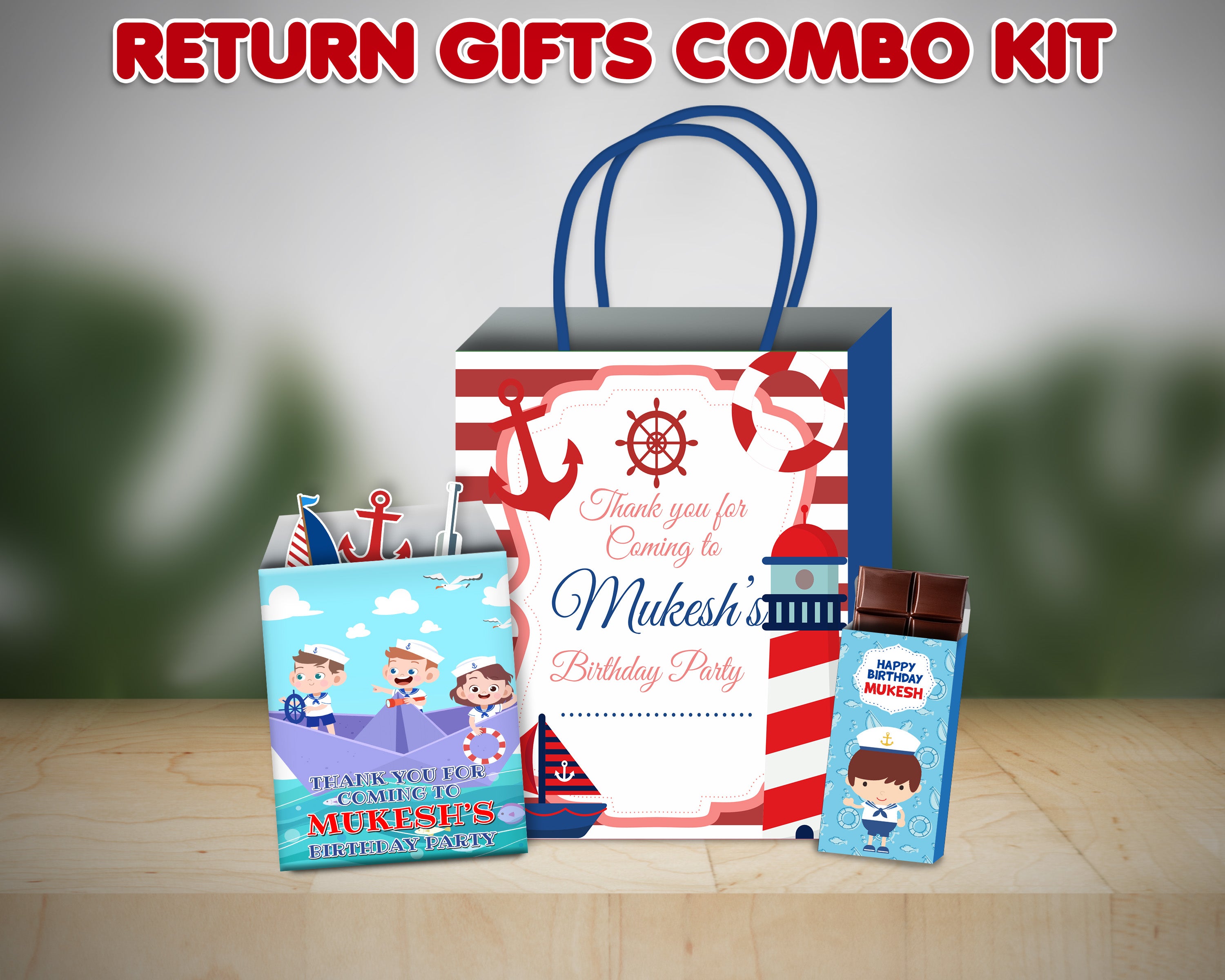 Sailor Theme Return Gift Combo