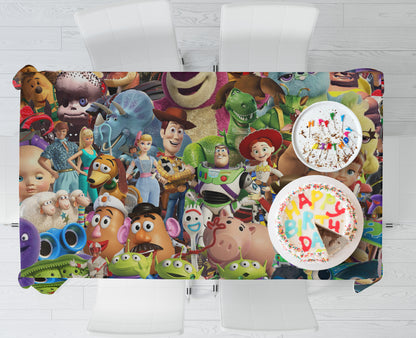 PSI Toy Story Theme Cake Tablecover
