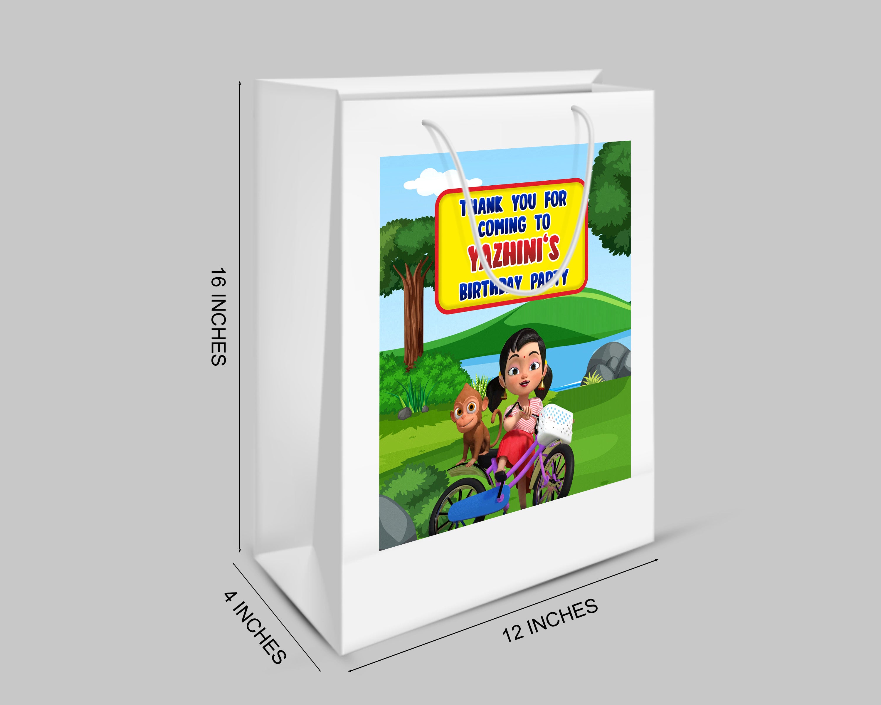 Chutti Kannama Theme Oversized Return Gift Bag - image 2 of 5 | Party Supplies India