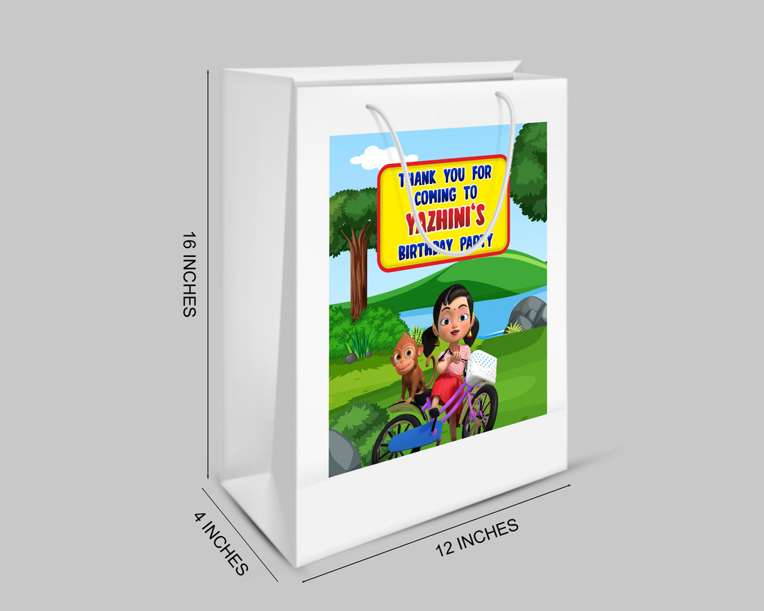 Chutti Kannama Theme Oversized Return Gift Bag