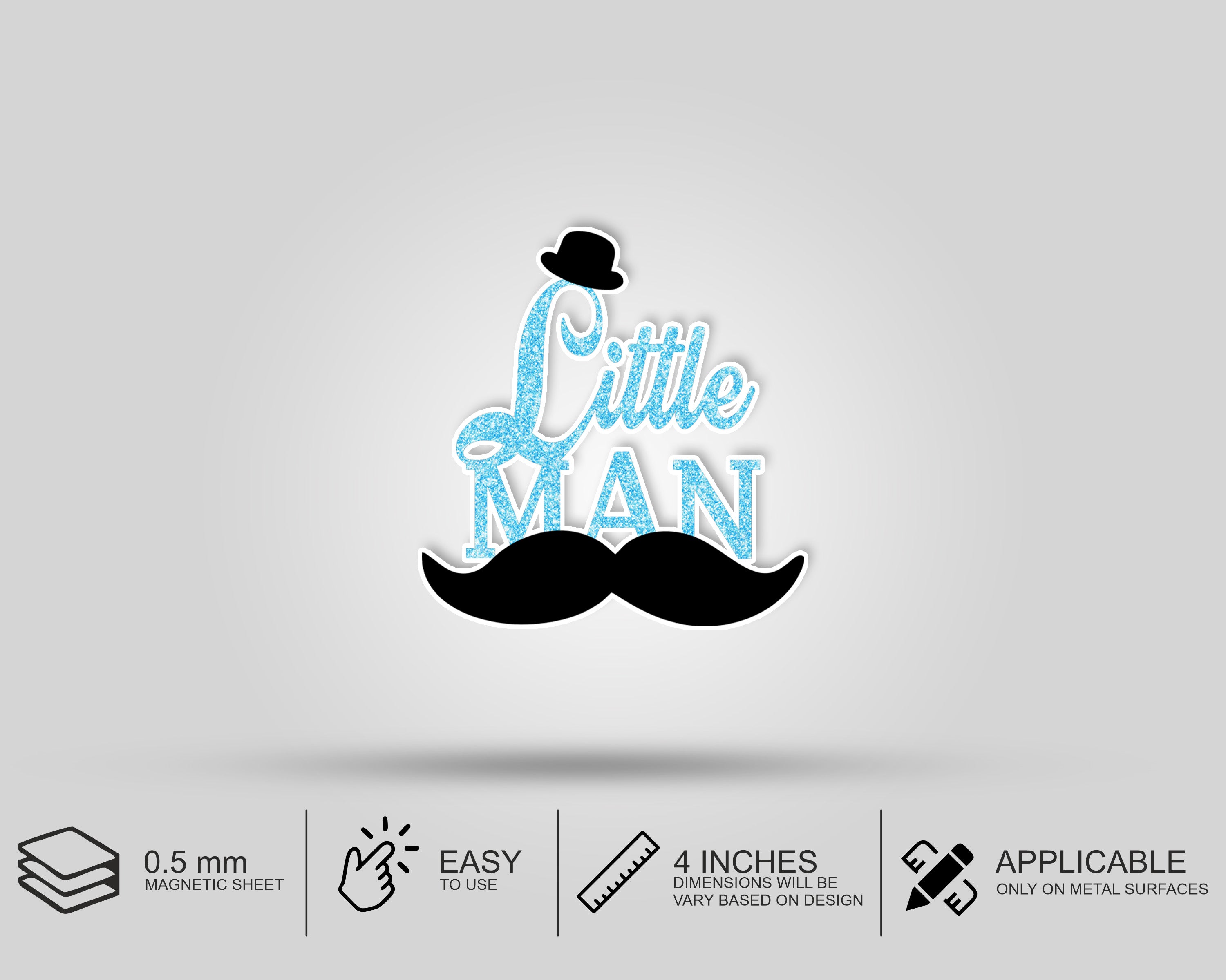 Little Man Boy Theme Mini Magnetic Return Gift Pack