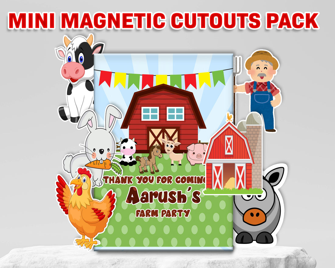 PSI Farm Theme Mini Magnetic Return Gift Pack