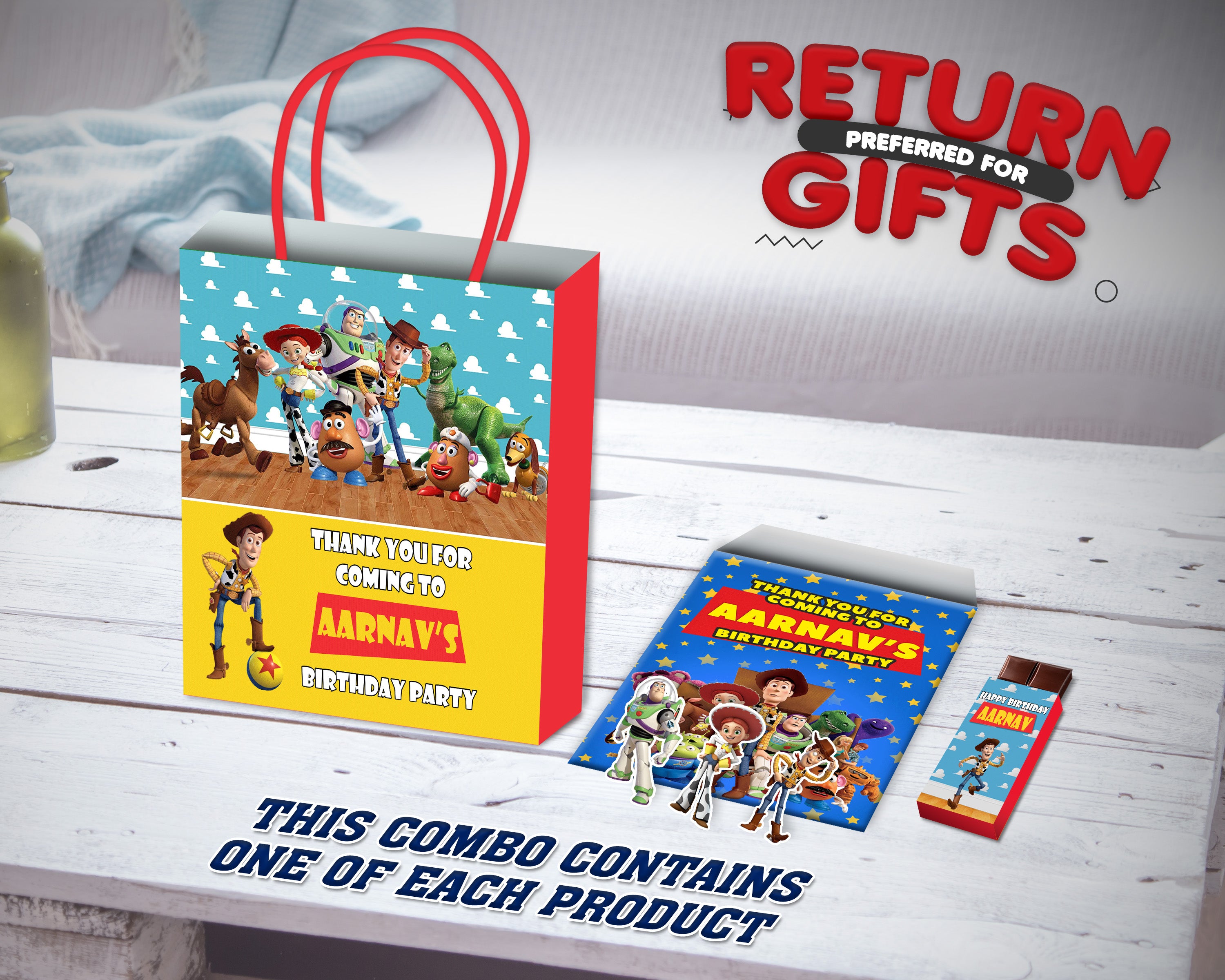 Toy Story Theme Return Gift Combo