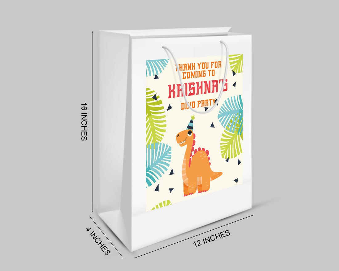 Dinosaur Theme Hanging Oversized Return Gift Bag