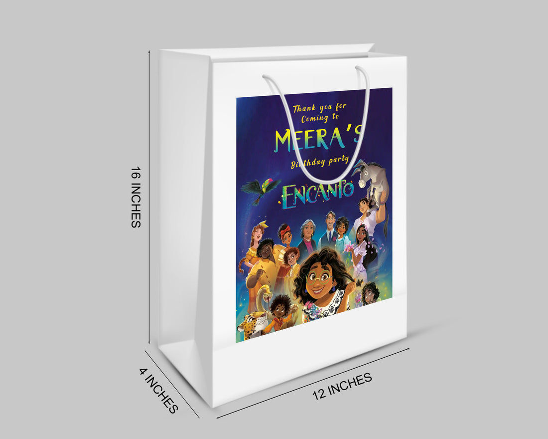 Encanto theme Oversized Return Gift Bag