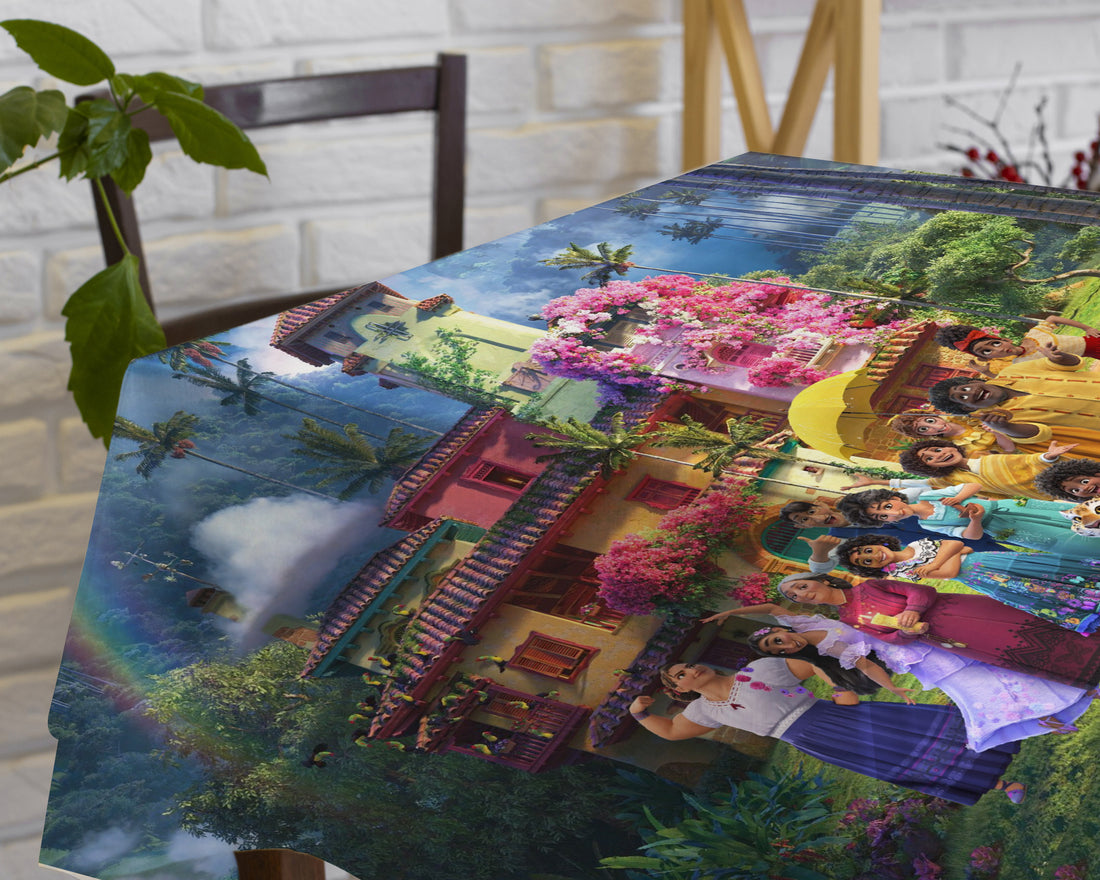 Encanto Theme Cake Tablecover