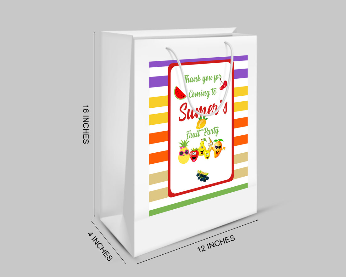 Fruits Theme Oversized Return Gift Bag