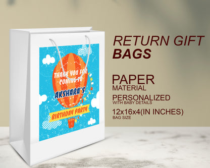 PSI Hot Air Girl Theme Oversized Return Gift Bag