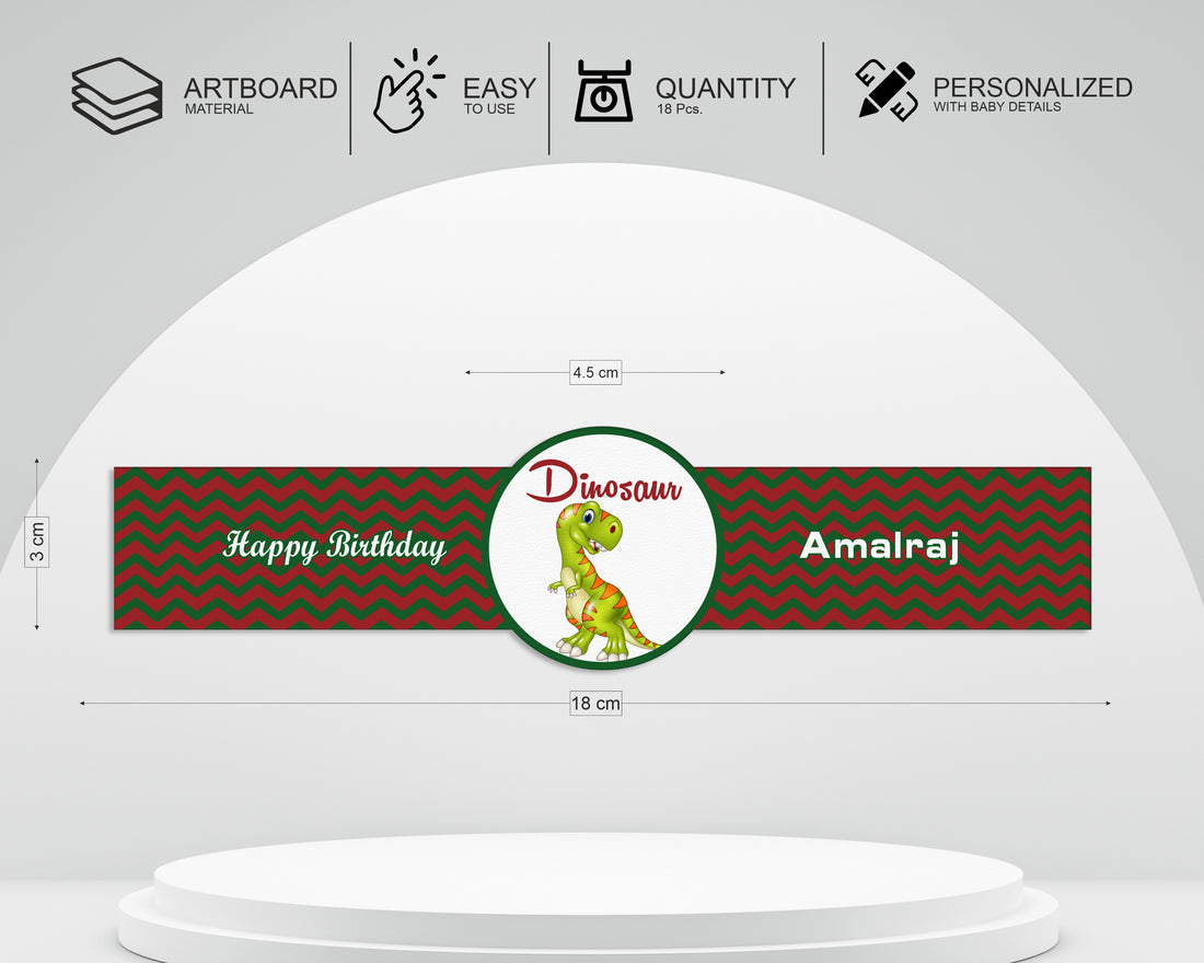 Dinosaur Theme Hand Band