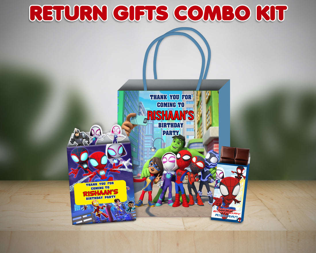Spidey Theme Return Gift Combo