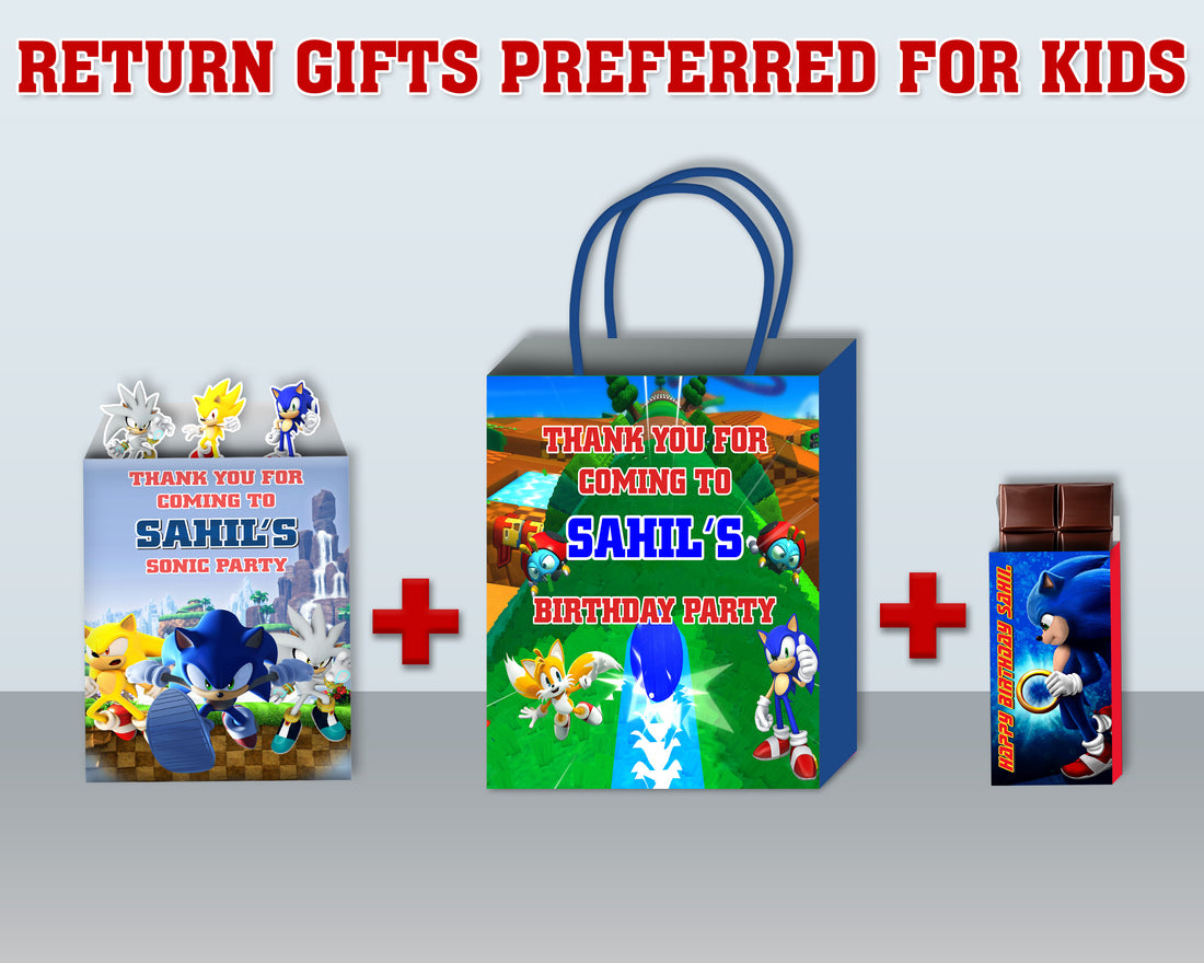 PSI Sonic the Hedgehog Theme Return Gift Combo