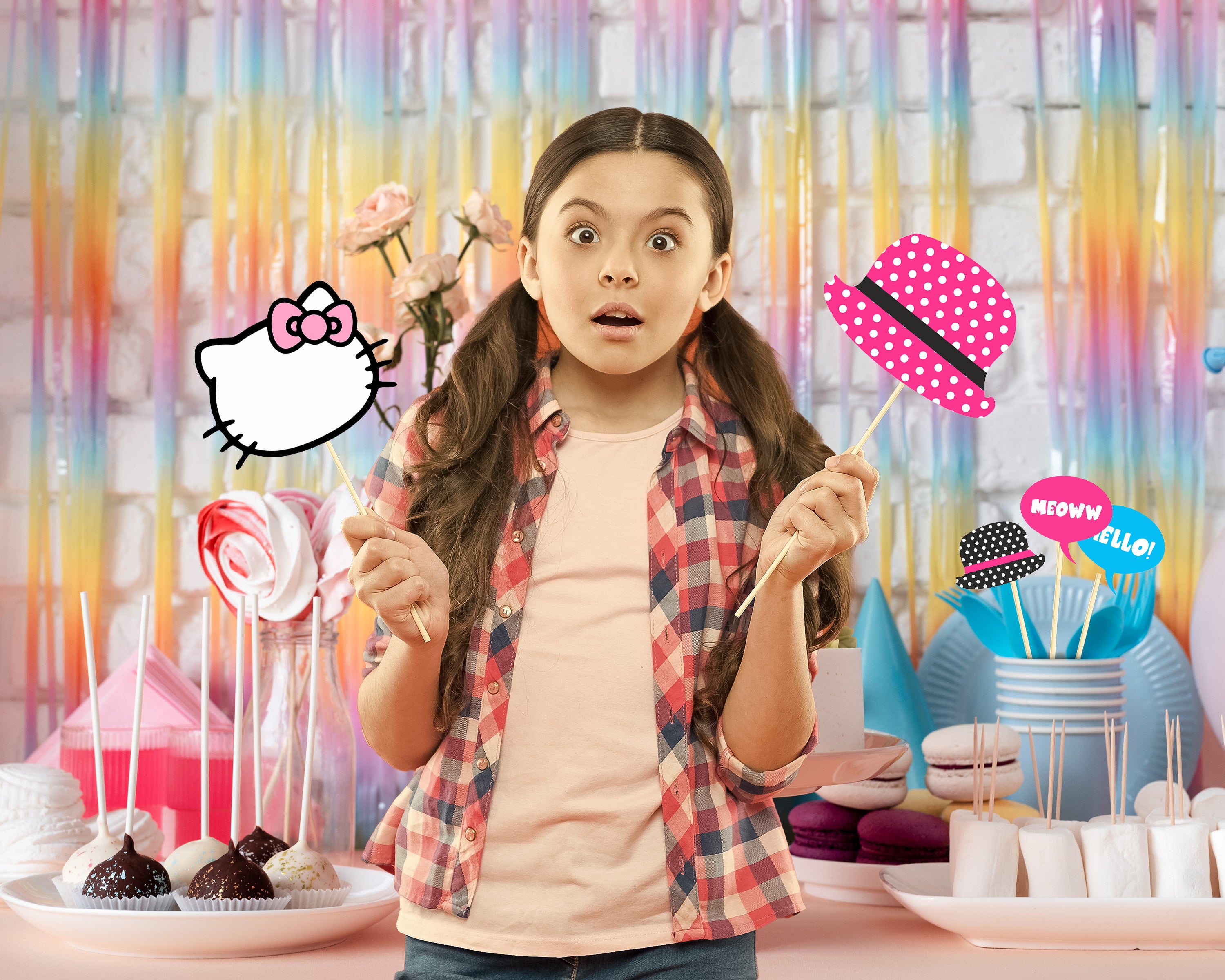 Hello Kitty Theme Props