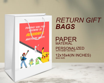 PSI Pokemon Theme Oversized Return Gift Bag