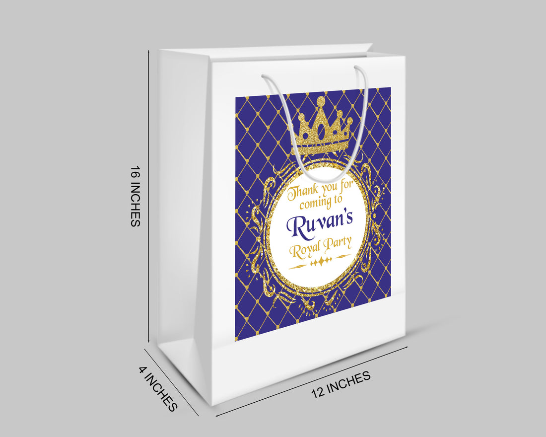 Prince Theme Oversized Return Gift Bag