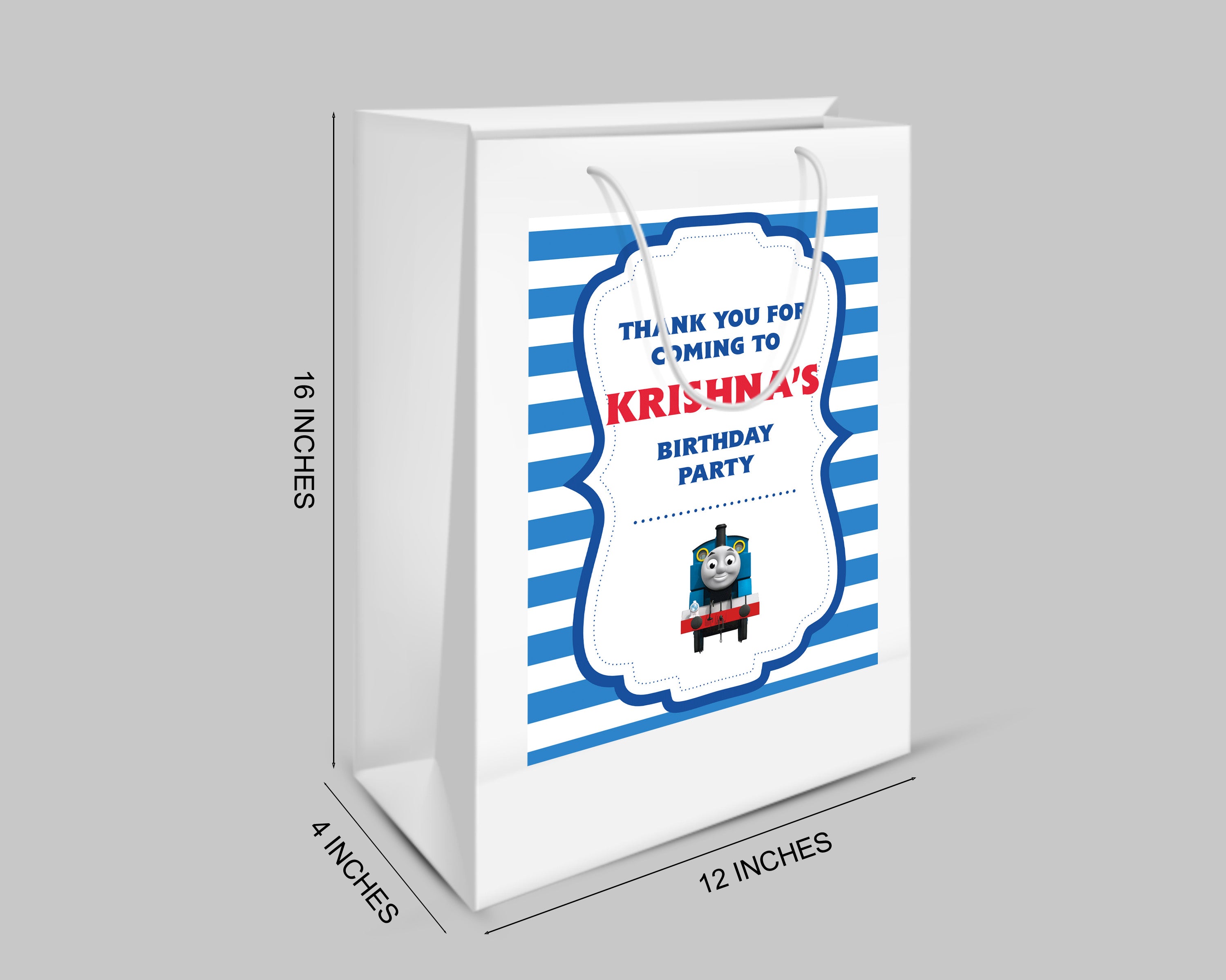 Thomas And Friends Theme Oversized Return Gift Bag - image 2 of 5 | Party Supplies India