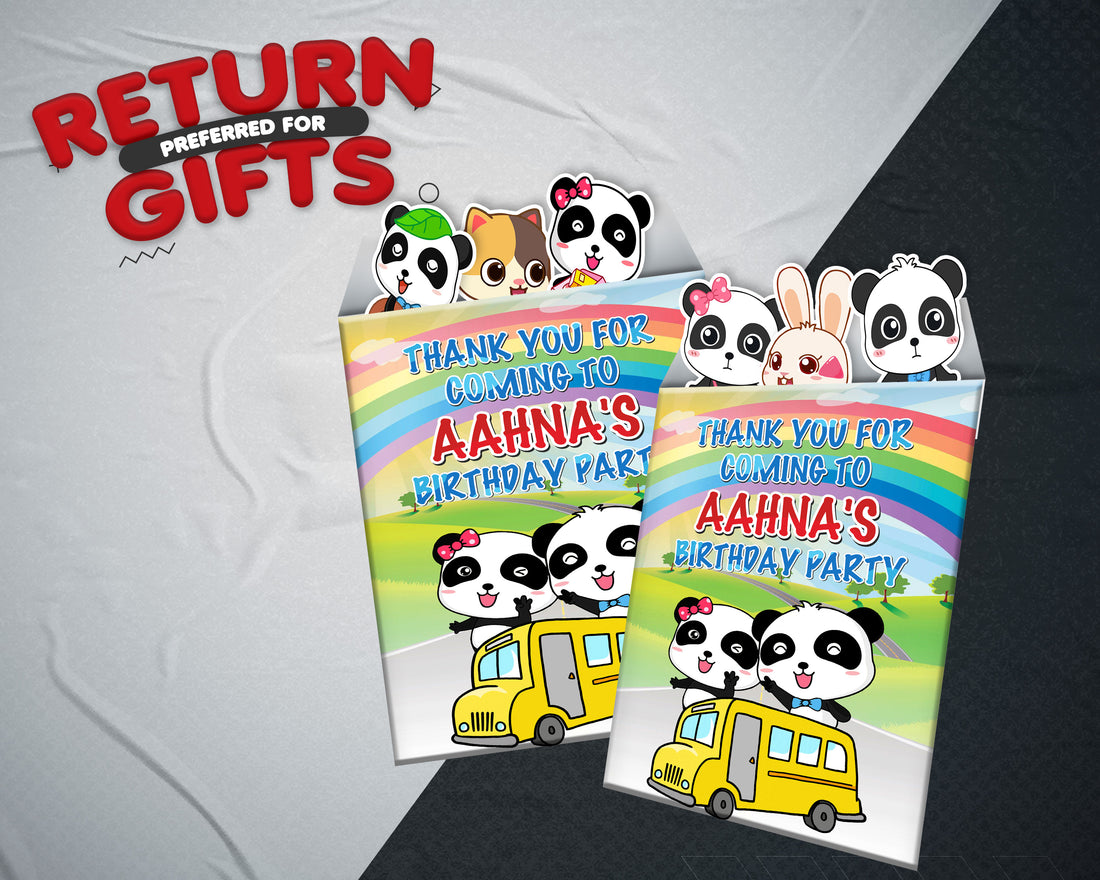Baby Bus theme Mini Magnetic Return Gift Pack