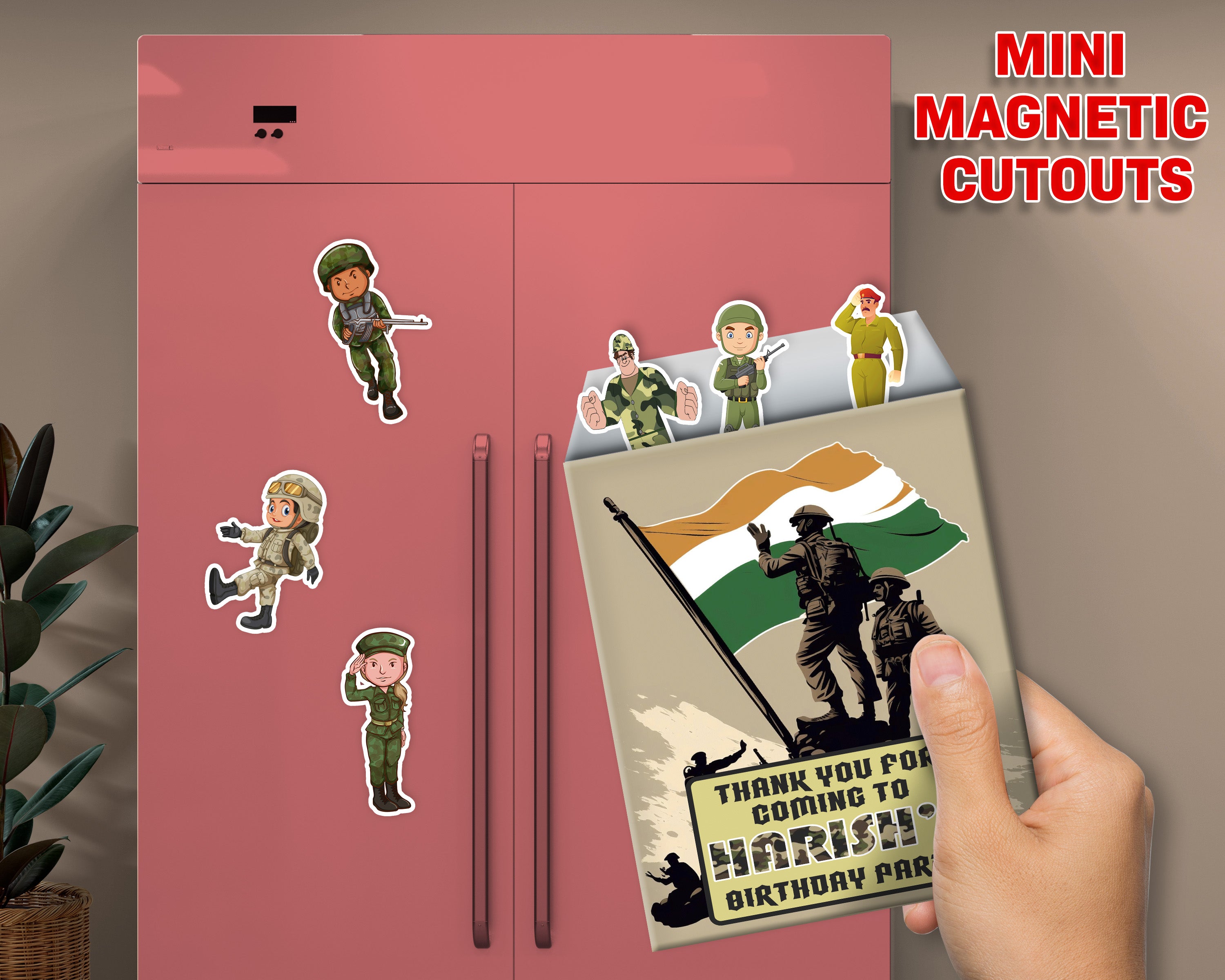 PSI Military Theme Mini Magnetic Return Gift Pack