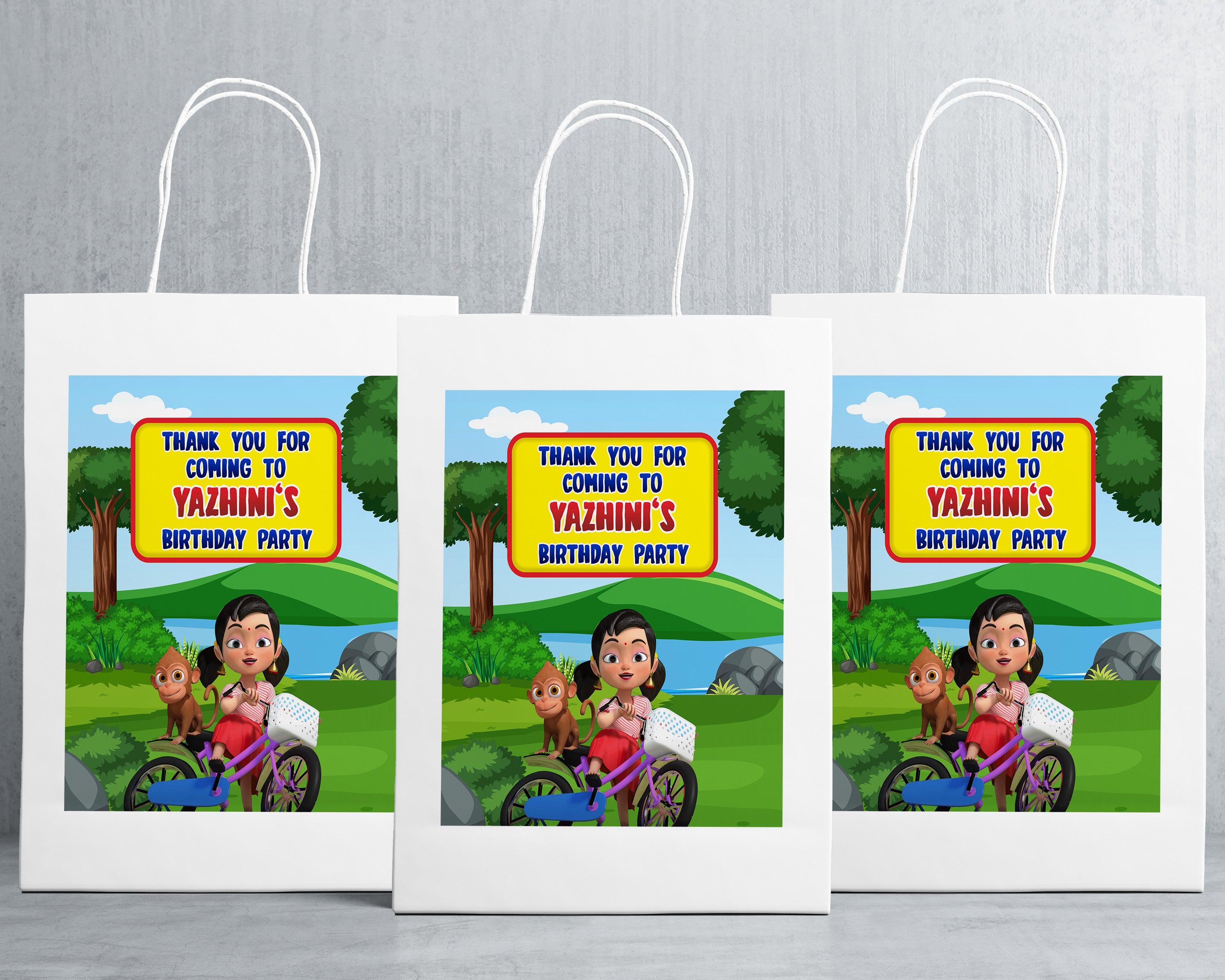 Chutti Kannama Theme Oversized Return Gift Bag - image 1 of 5 | Party Supplies India