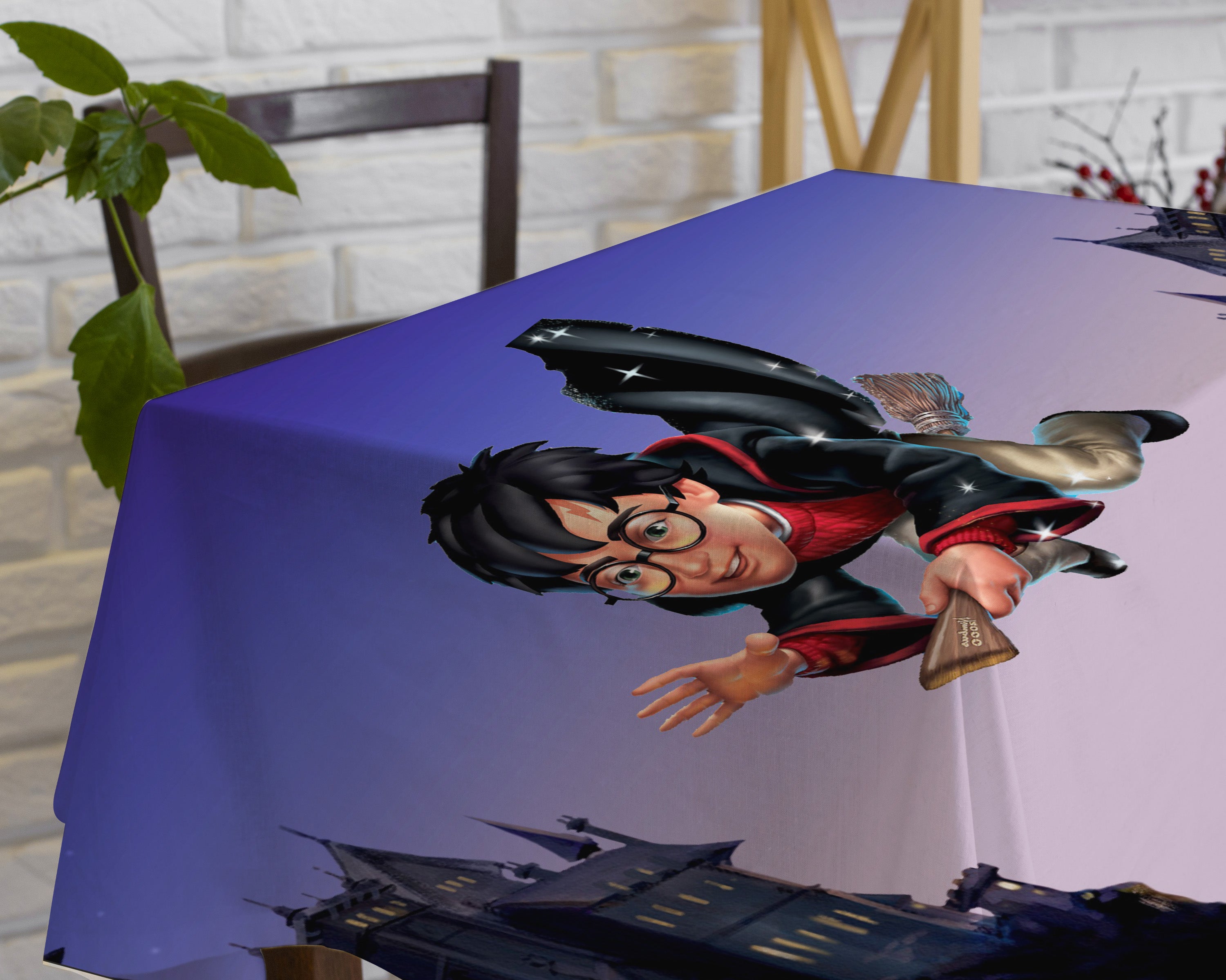 Harry Potter Theme Cake Tablecover