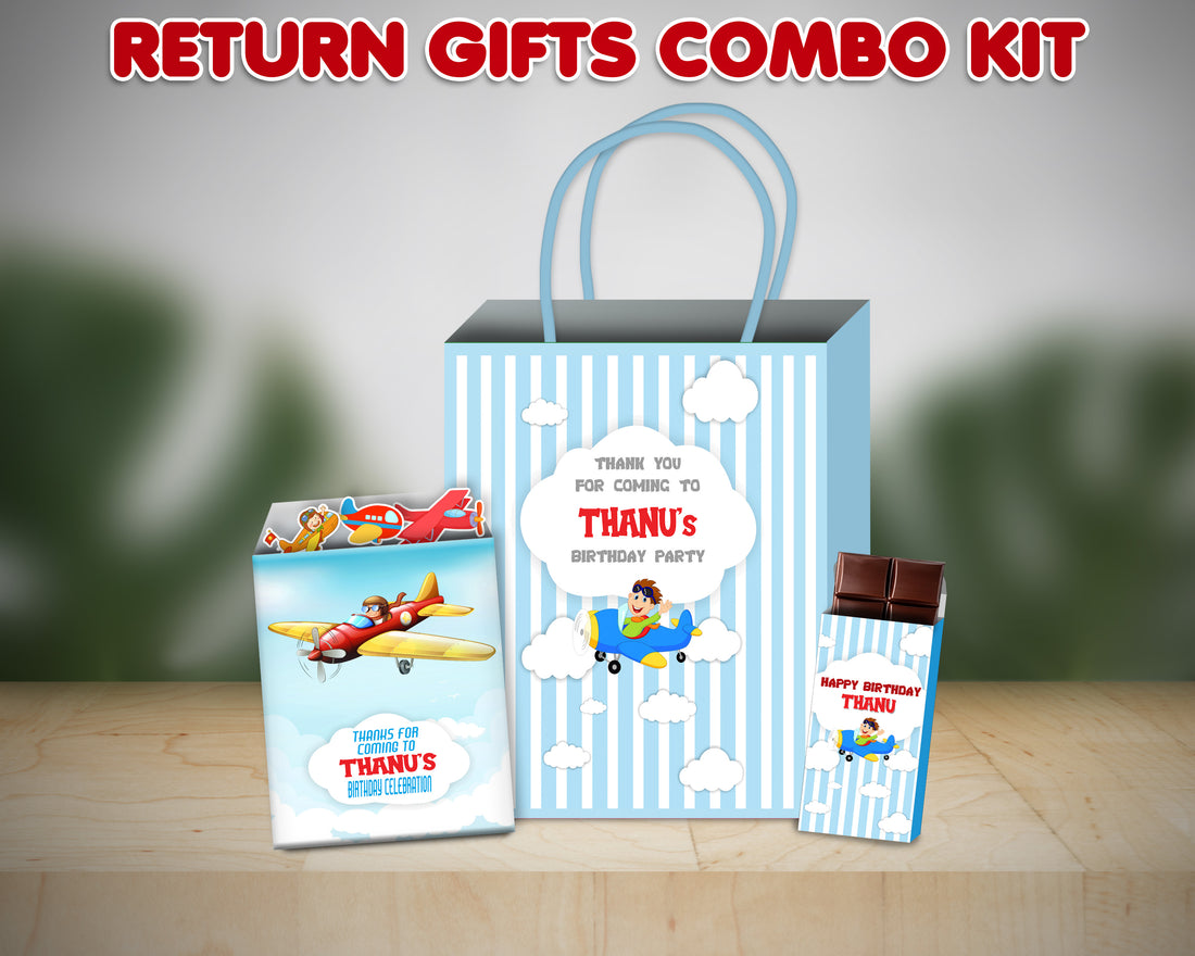 Aeroplane Theme Return Gift Combo