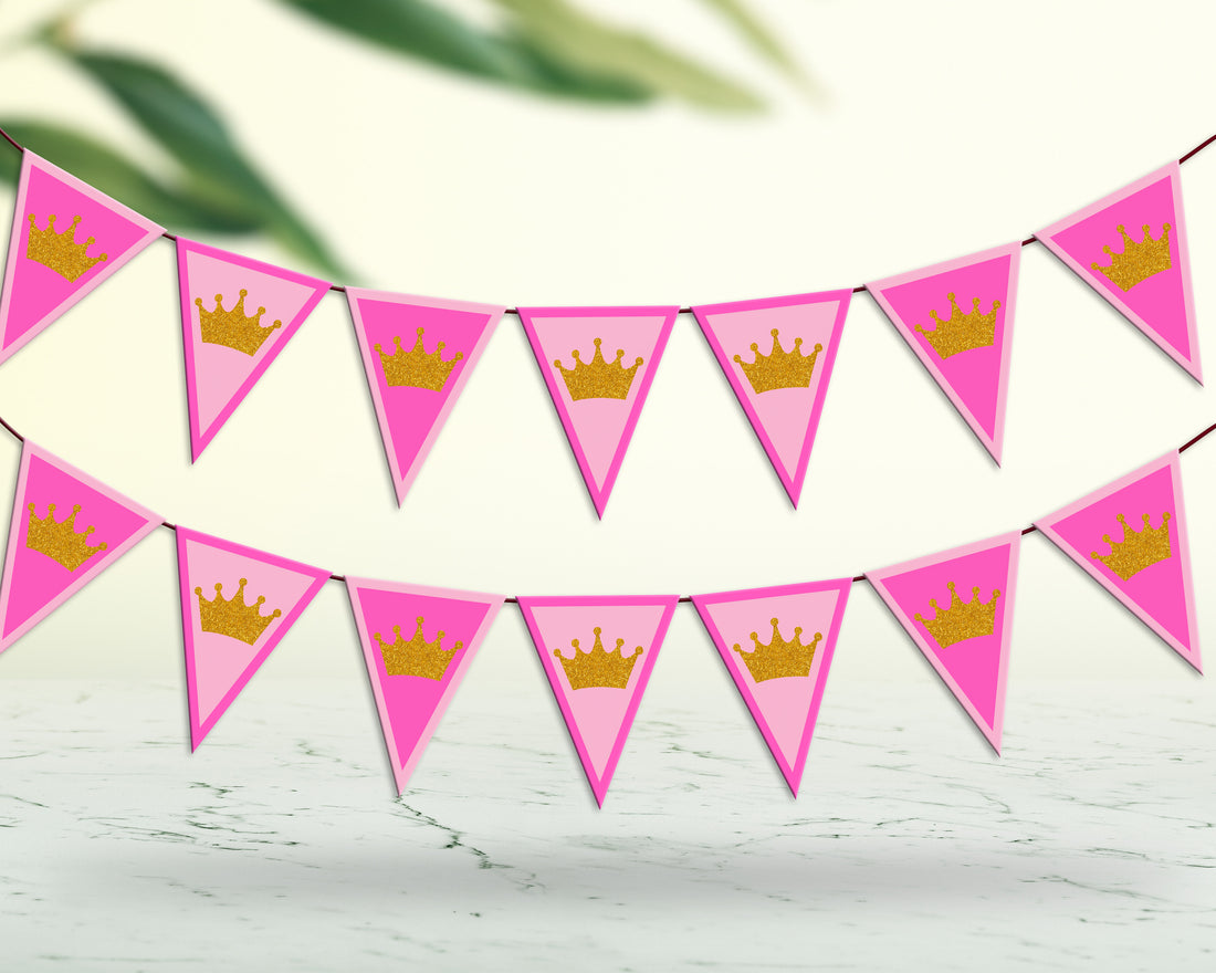 Princess Theme Flag Hanging
