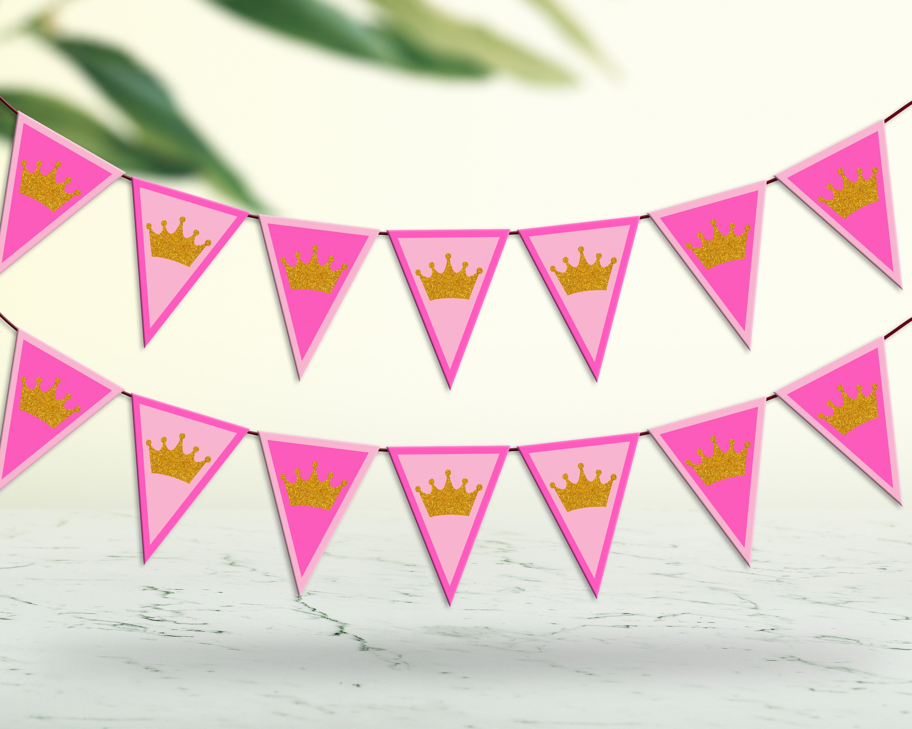 Princess Theme Flag Hanging