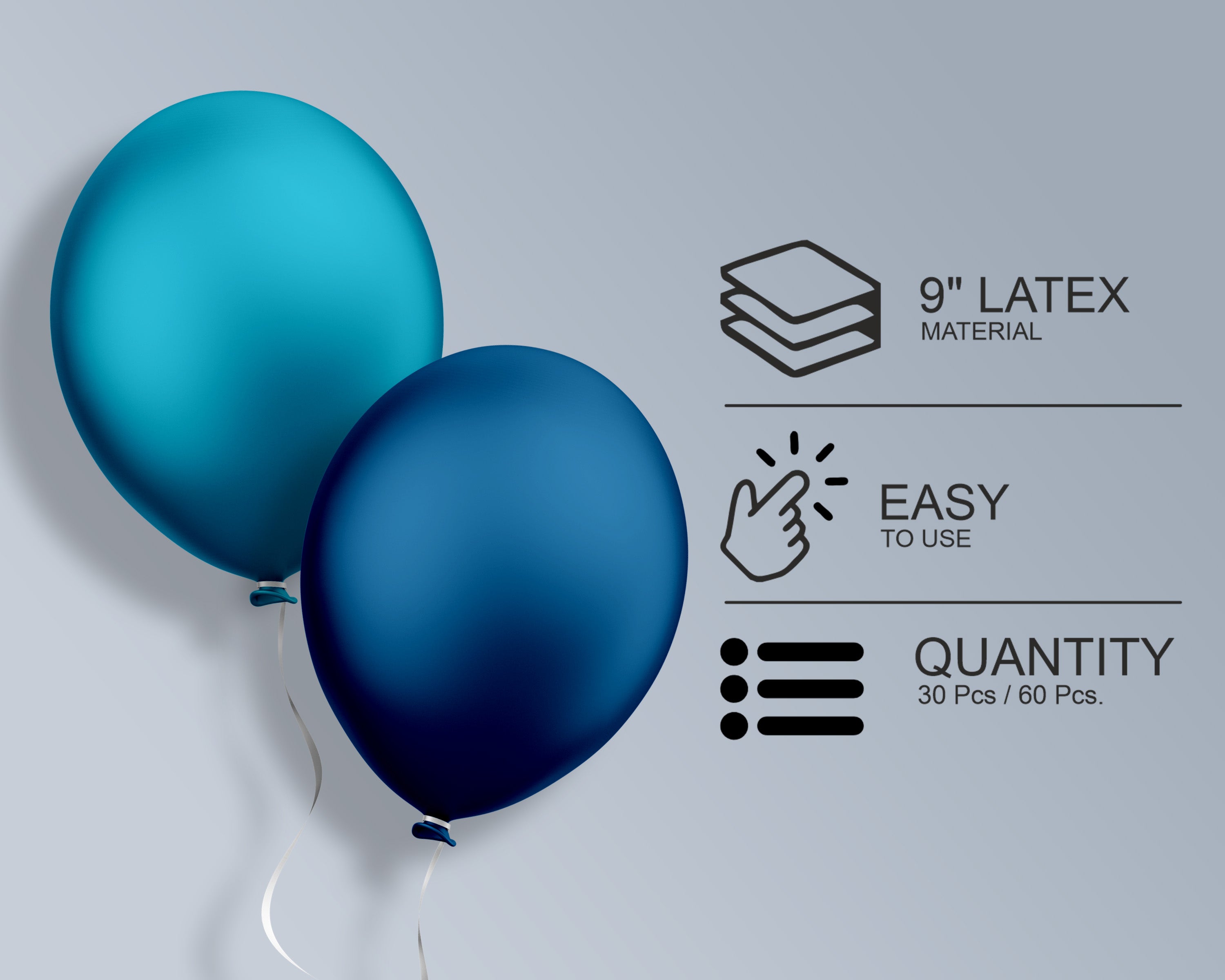 Aladdin Theme Colour 60 Pcs Balloons