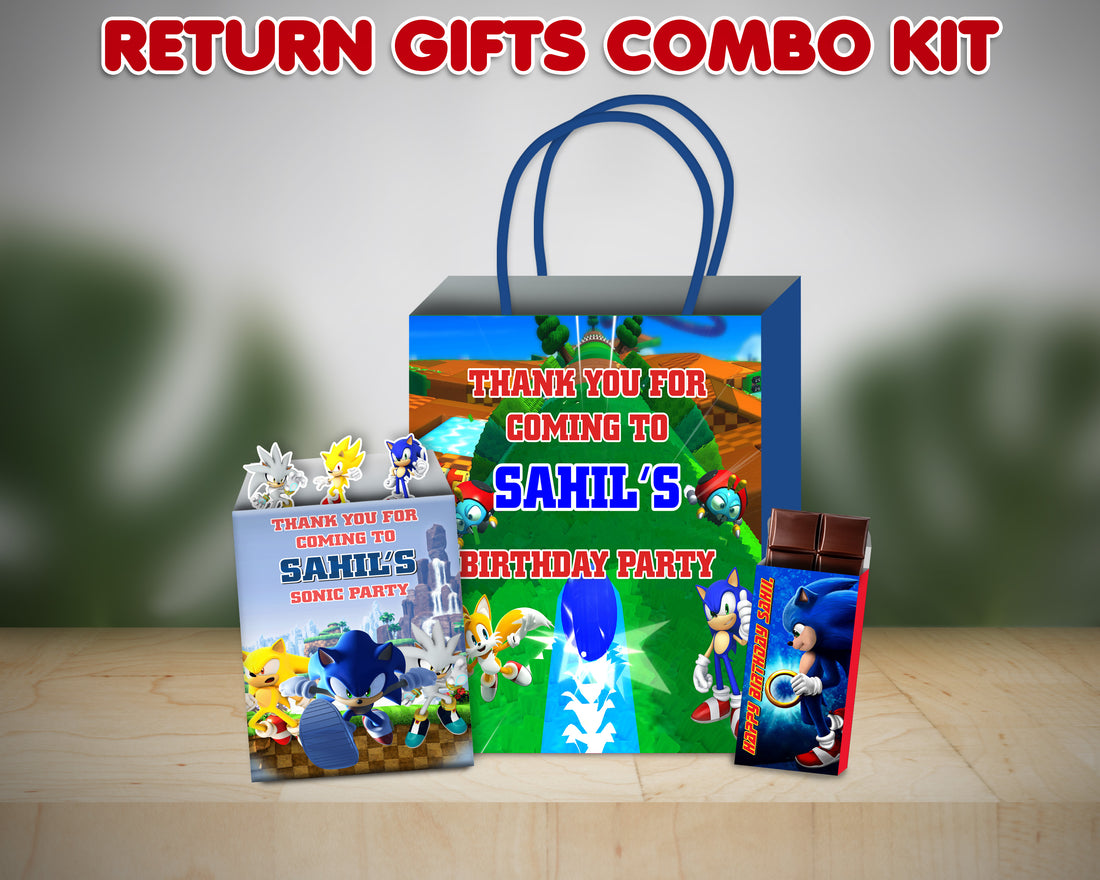 PSI Sonic the Hedgehog Theme Return Gift Combo