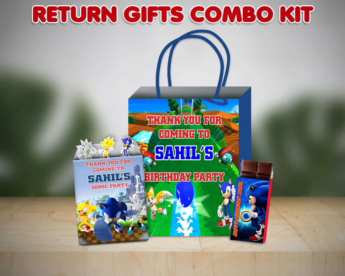 Sonic the Hedgehog Theme Return Gift Combo