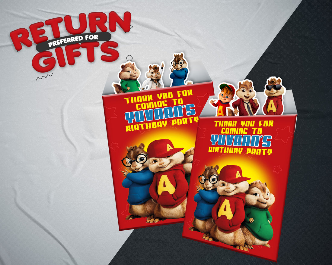 Alvin the Chipmunks theme Mini Magnetic Return Gift Pack