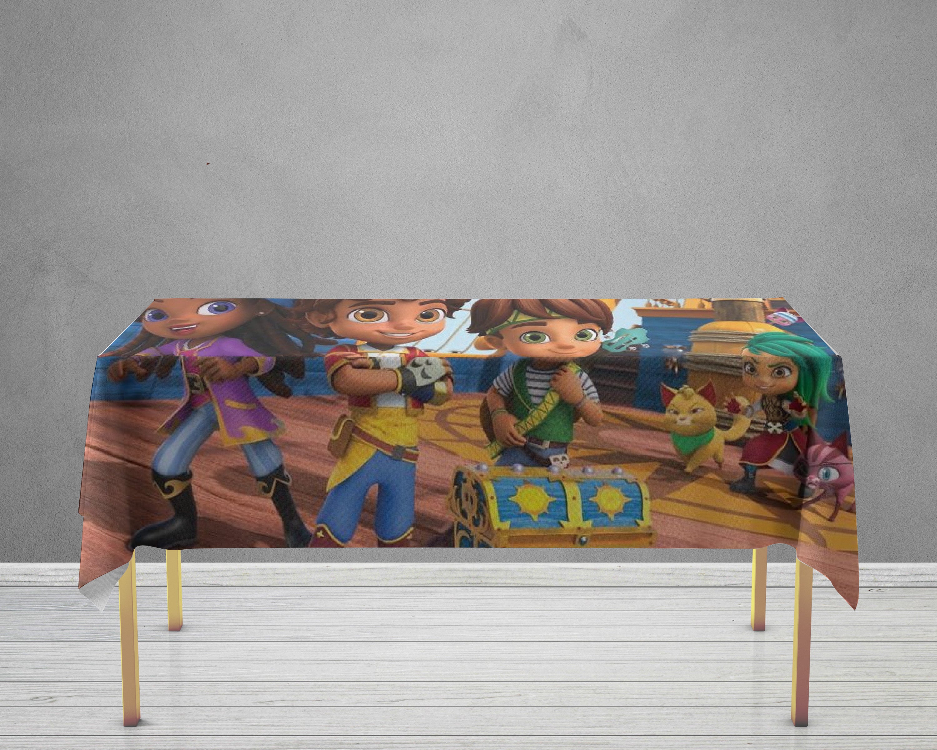 Santiago Theme Cake Tablecover