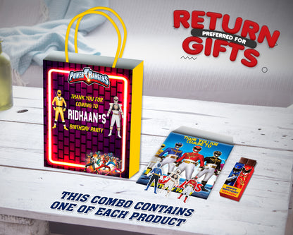 PSI Power Rangers Theme Return Gift Combo