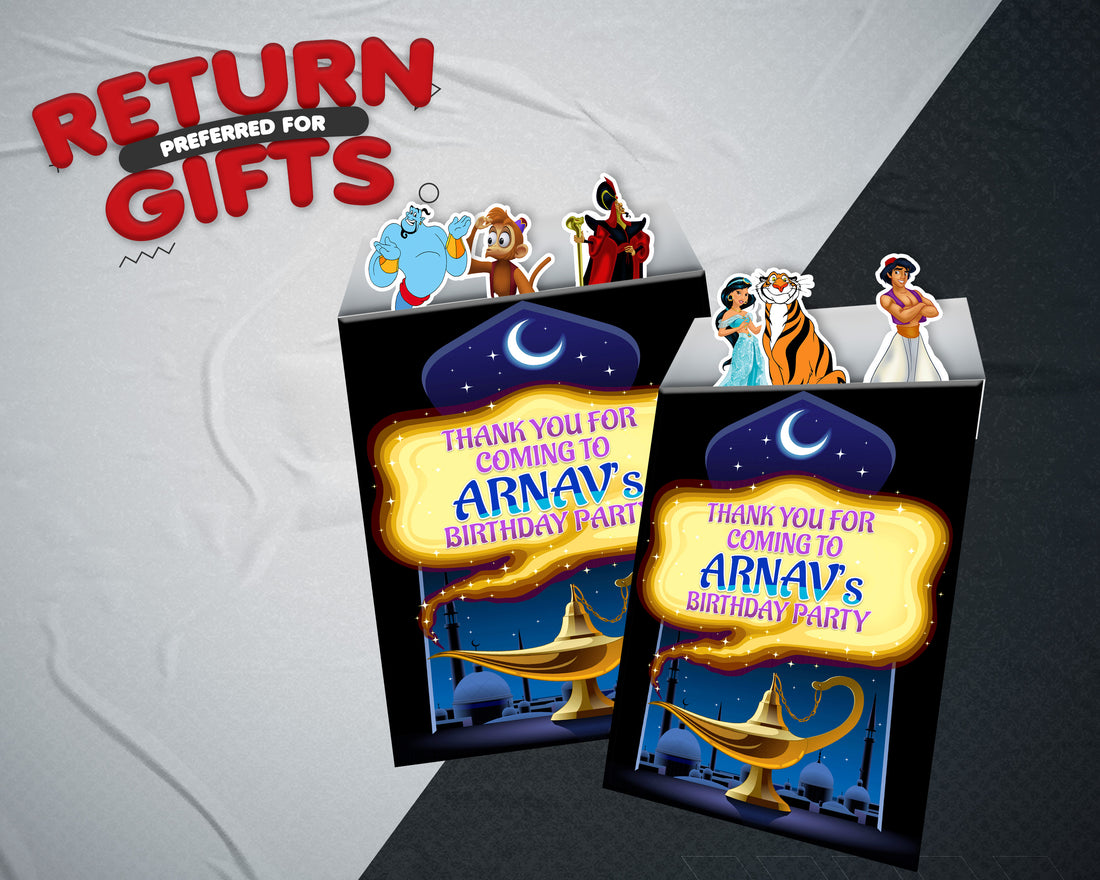 Aladdin theme Mini Magnetic Return Gift Pack