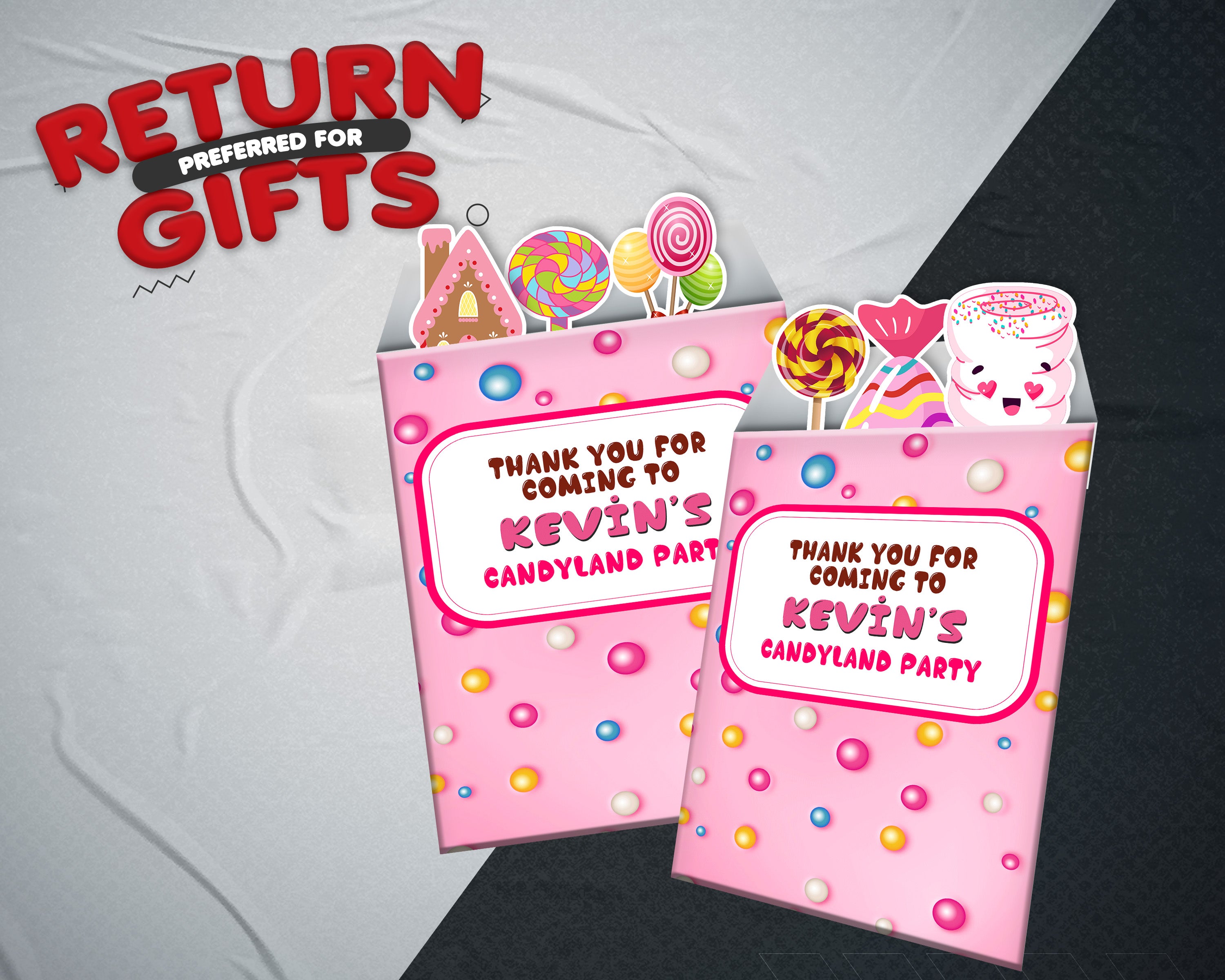 Candy Theme Mini Magnetic Return Gift Pack