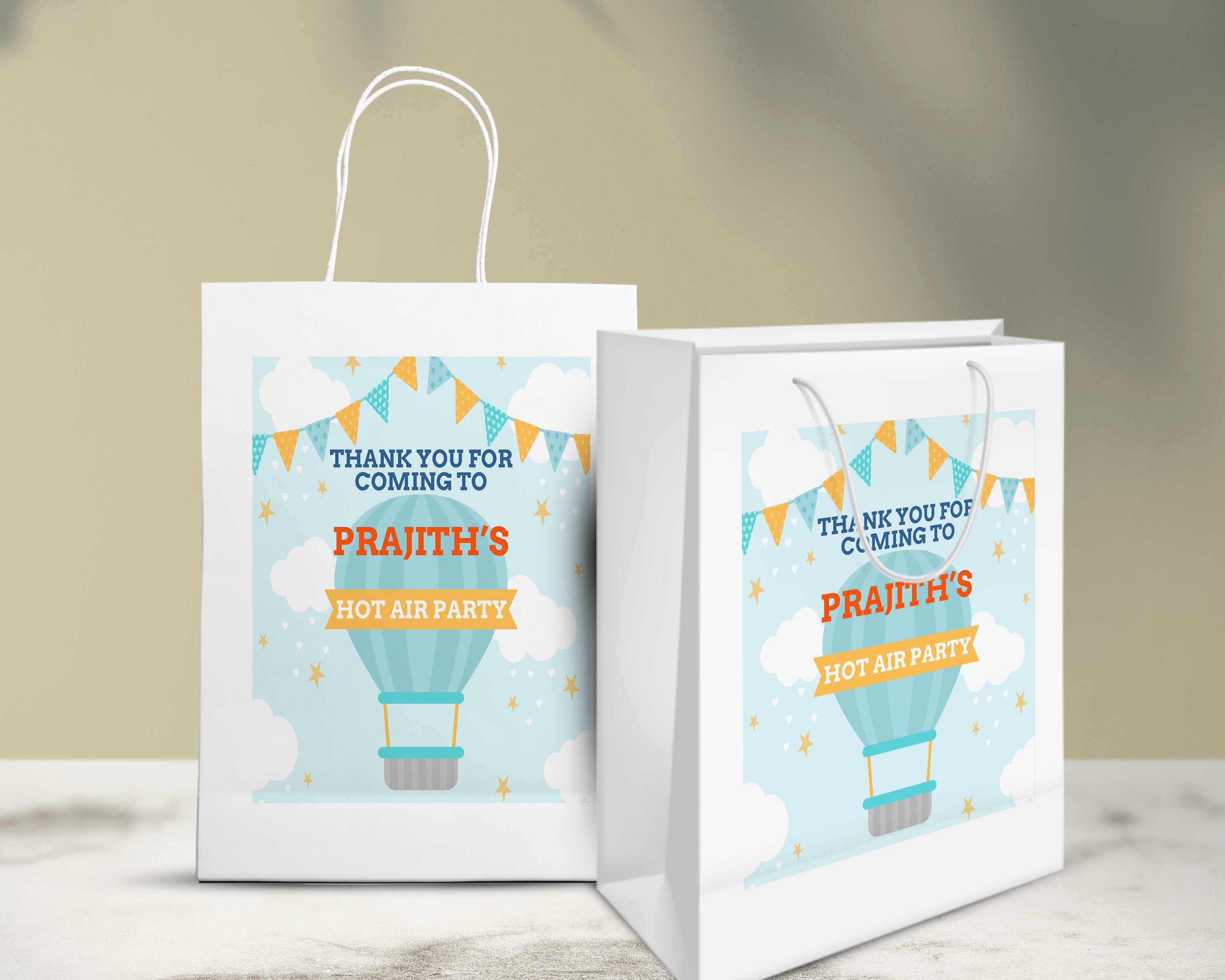 Hot Air Boy theme Oversized Return Gift Bag - image 5 of 5 | Party Supplies India