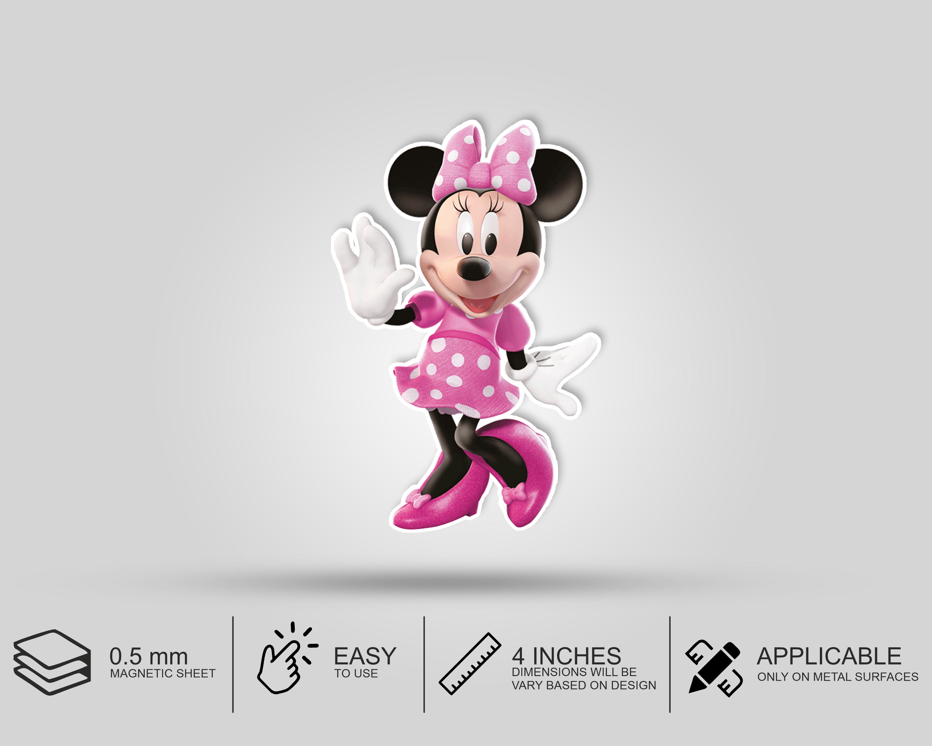 Minnie Mouse Theme Mini Magnetic Return Gift Pack