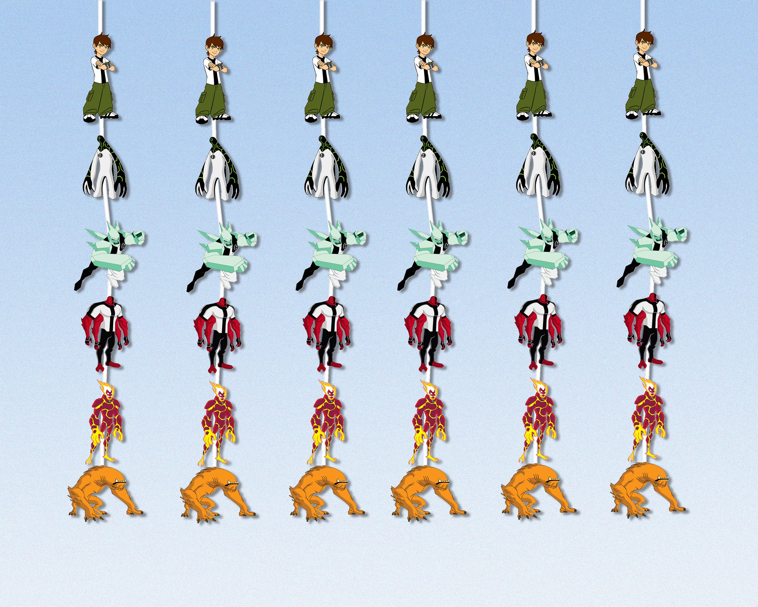 Ben 10 Theme Classic Dangler