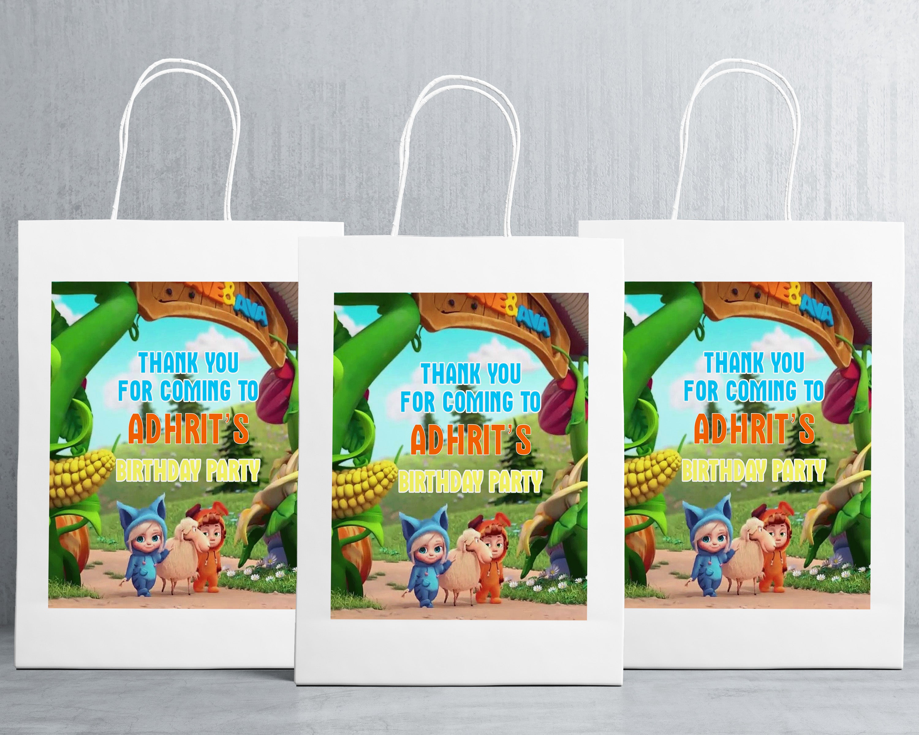 Dave And Ava Theme Oversized Return Gift Bag - image 1 of 5 | Party Supplies India