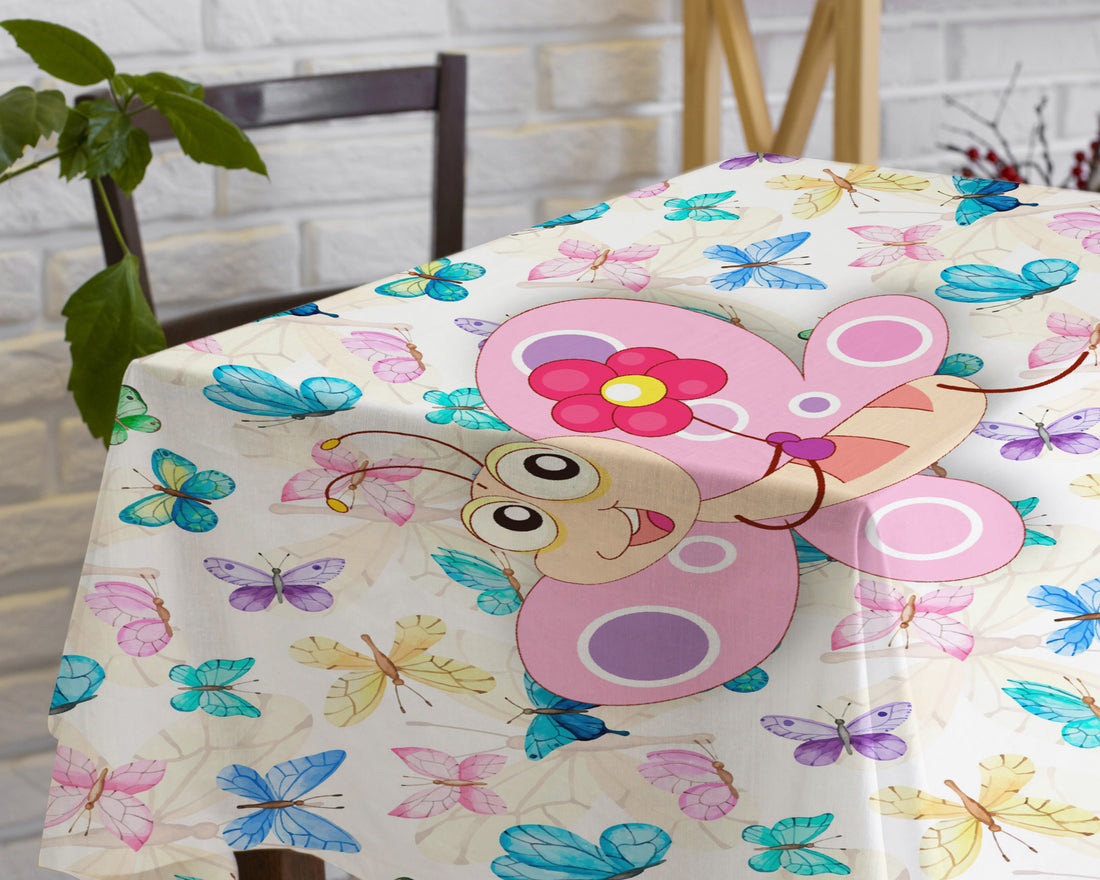 Butterfly Theme Cake Tablecover