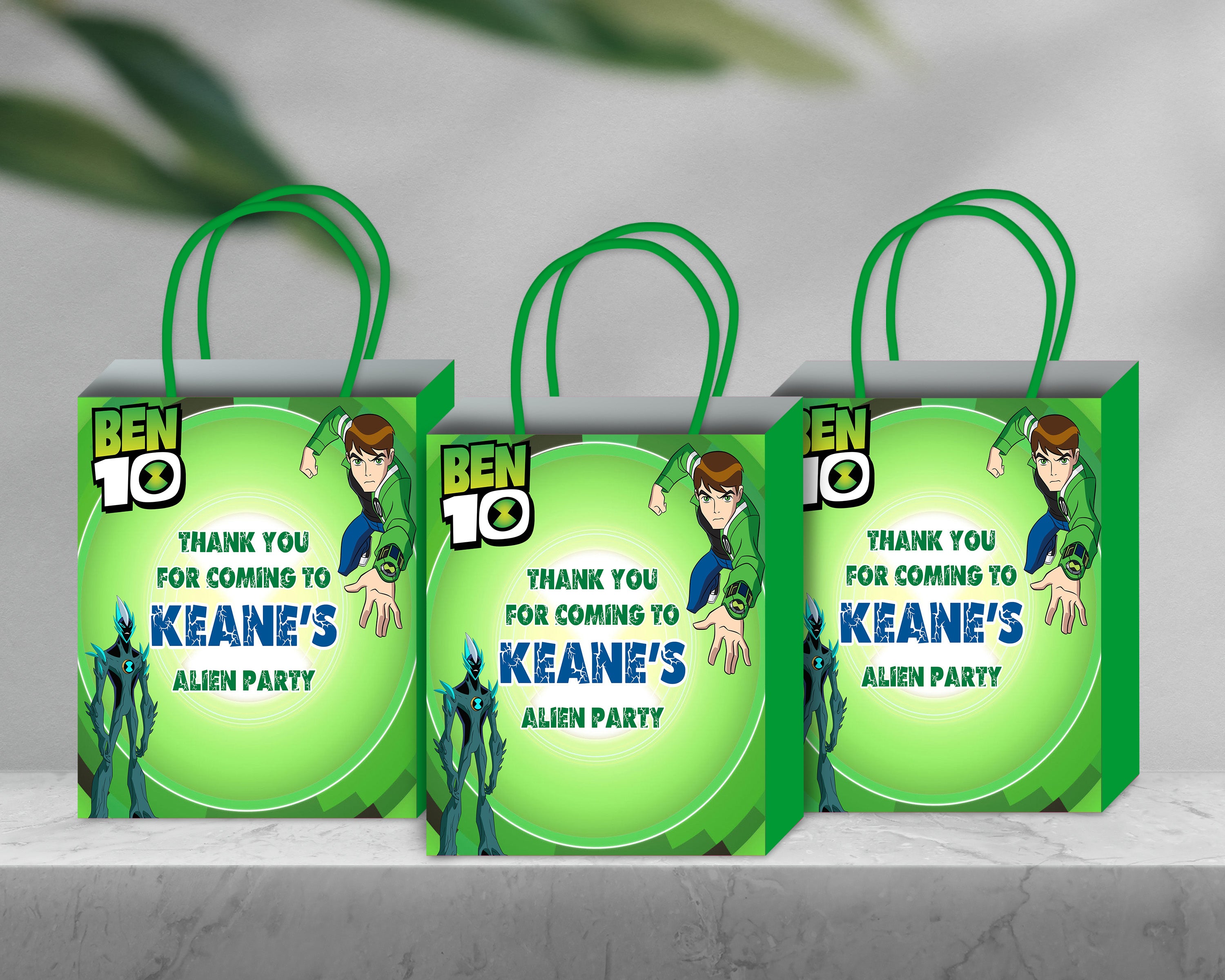Ben 10 Theme Return Gift Bag